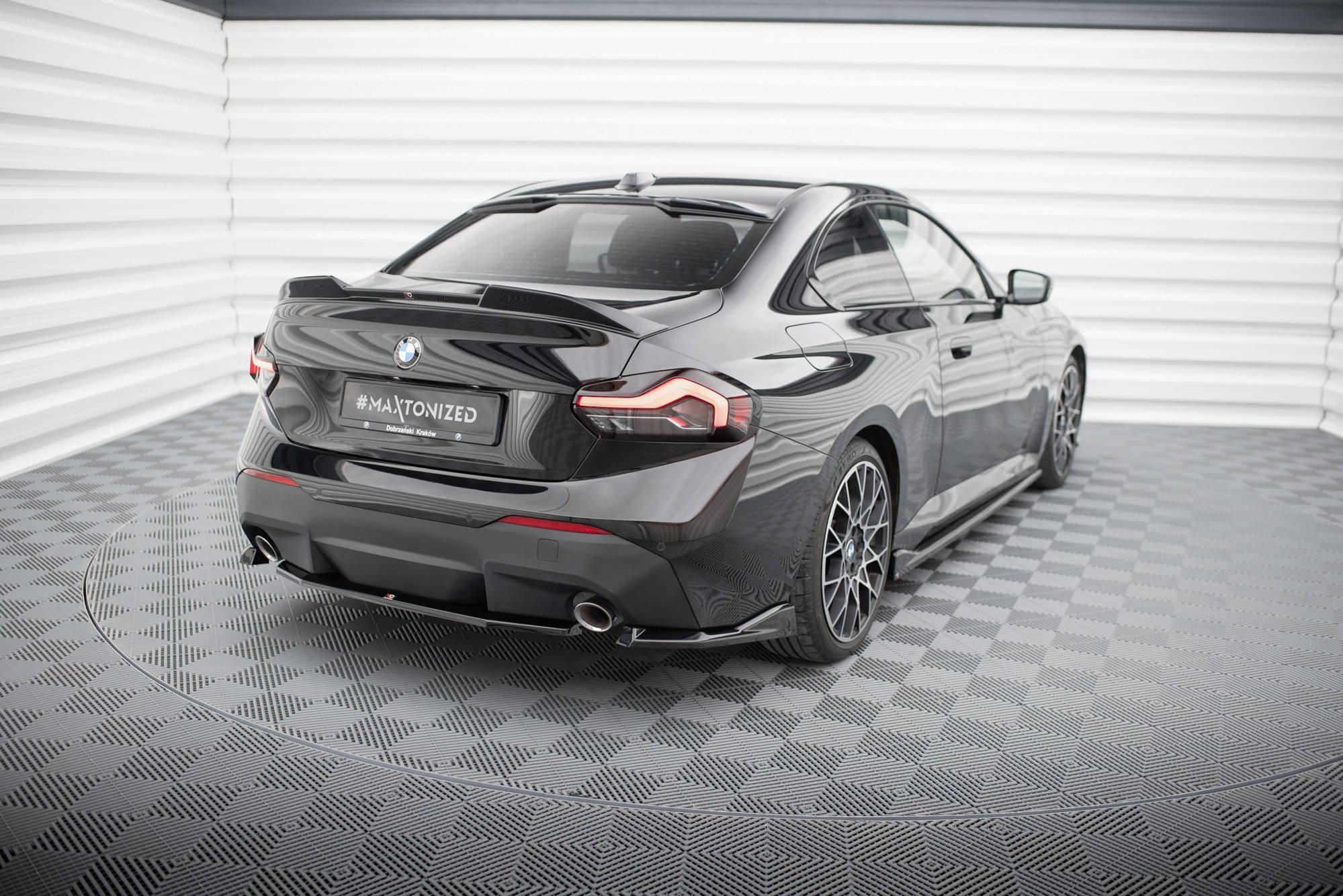 Flaps Heckansatz V2 Diffusor für BMW 2 Coupe G42