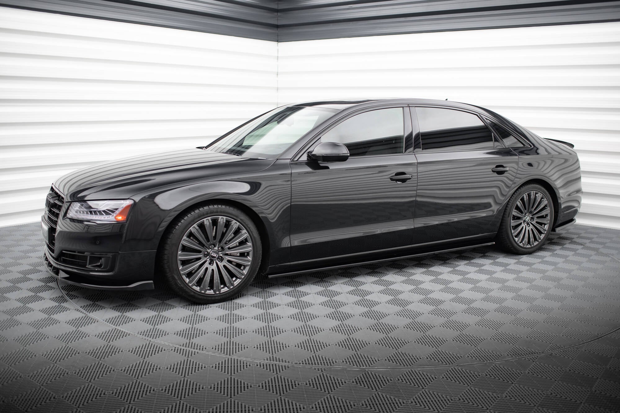 Seitenschweller Ansatz für Audi A8 Lang D4