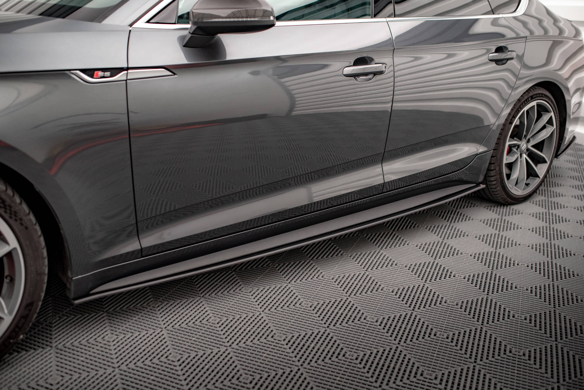 Street Pro Seitenschweller Ansatz für Audi A5 S-Line / S5 Sportback F5