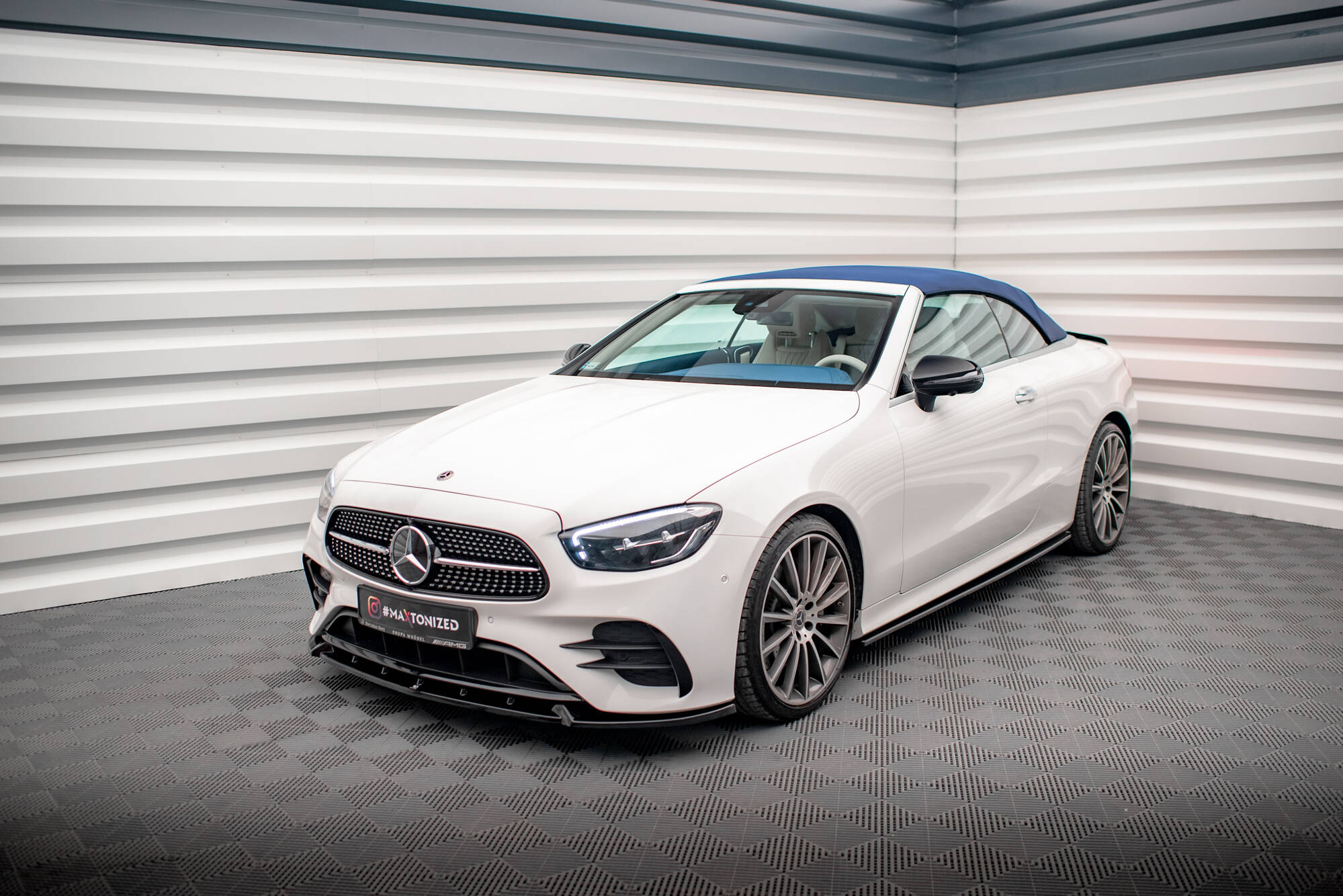 Frontlippe V2 für Mercedes-Benz E-Klasse W213 Coupe Facelift (C238 Facelift) / Cabriolet (A238 Facelift) AMG-Line / 53 AMG