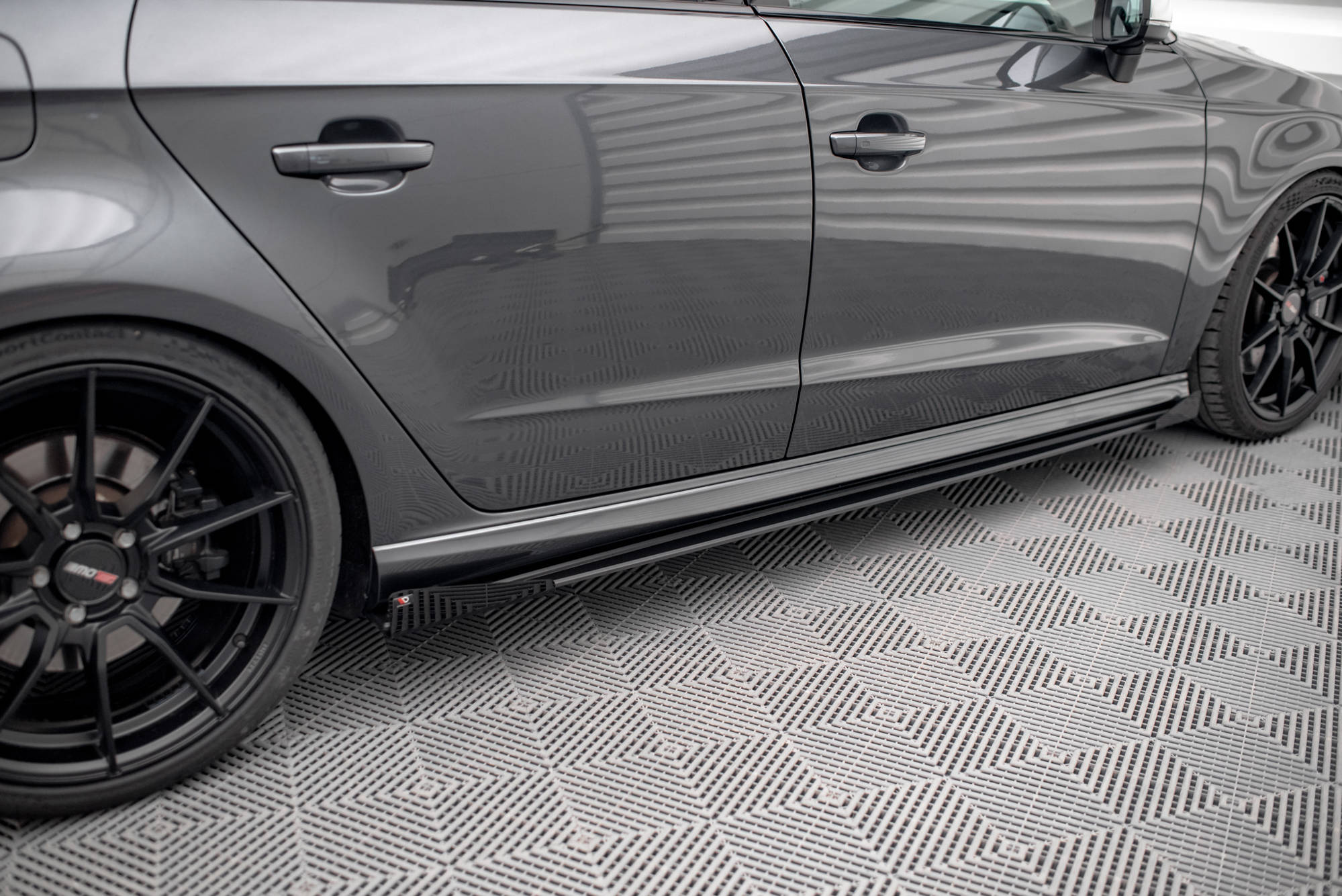Seitenschweller Flaps für Audi S3 / A3 S-Line Sportback 8V Facelift