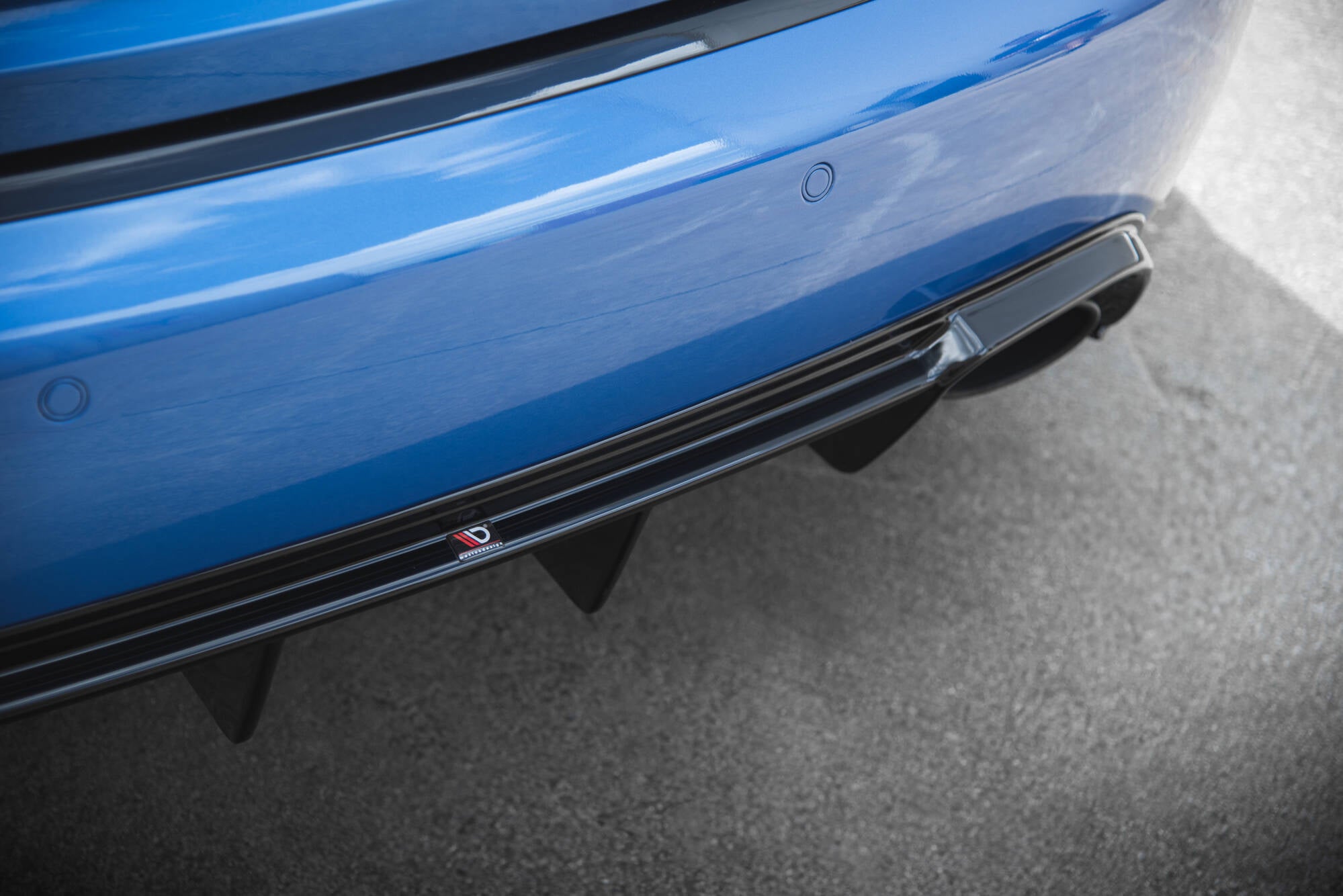 Diffusor Heck Ansatz für Audi RS4 B7