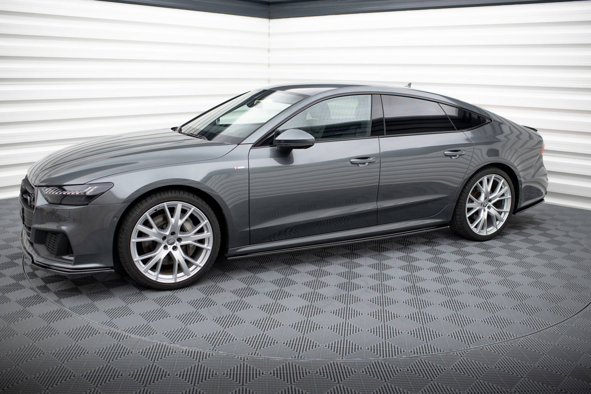 Seitenschweller Ansatz für Audi A7 S-Line C8 / S7 C8 / C8 Facelift / S7 Facelift