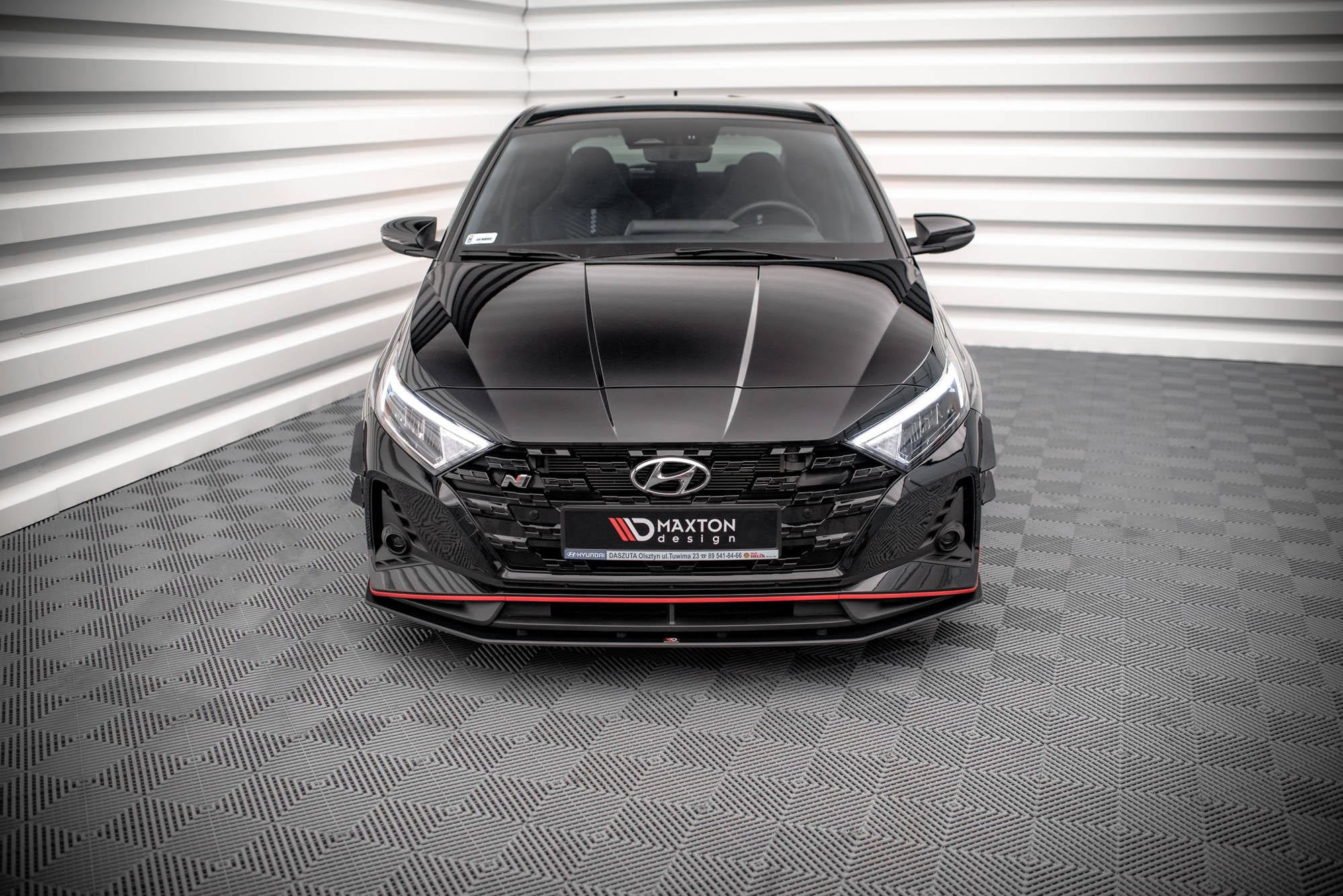 Street Pro Frontlippe für für Hyundai I20 N Mk3