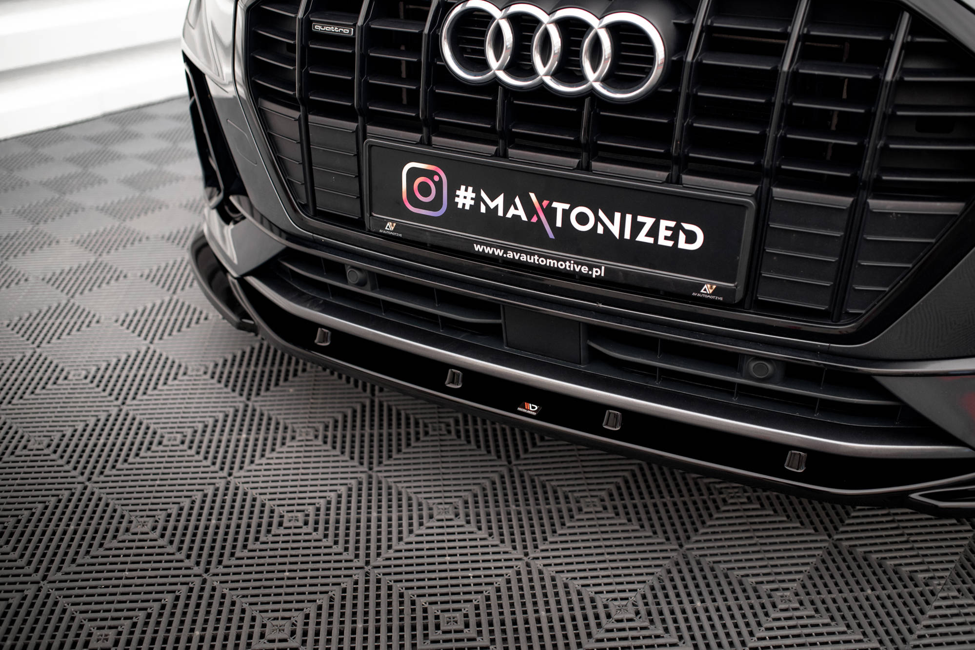 Frontlippe V1 für Audi Q3 S-Line F3