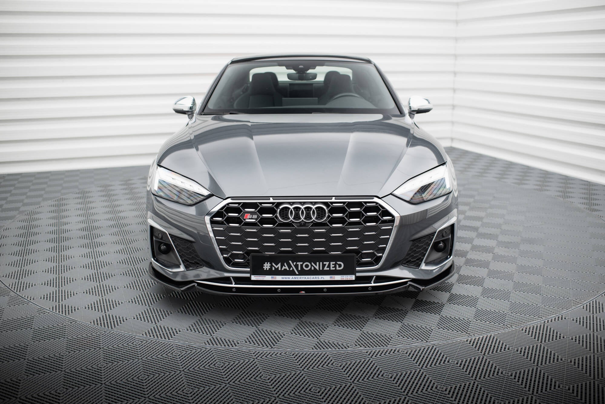 Frontlippe V2 für Audi S5 / A5 S-Line F5 Facelift