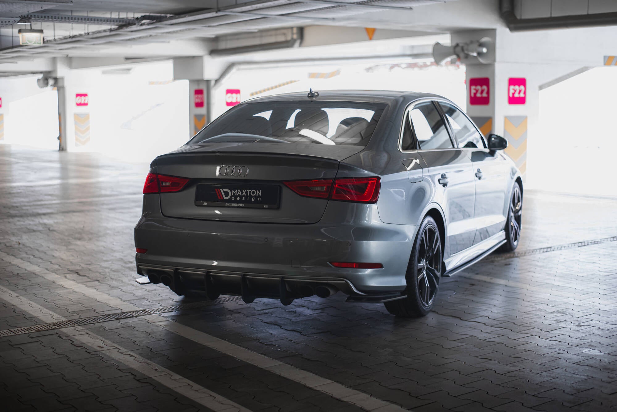 Street Pro Flaps Heckansatz Flaps Heckansatz für Audi S3 Limousine 8V
