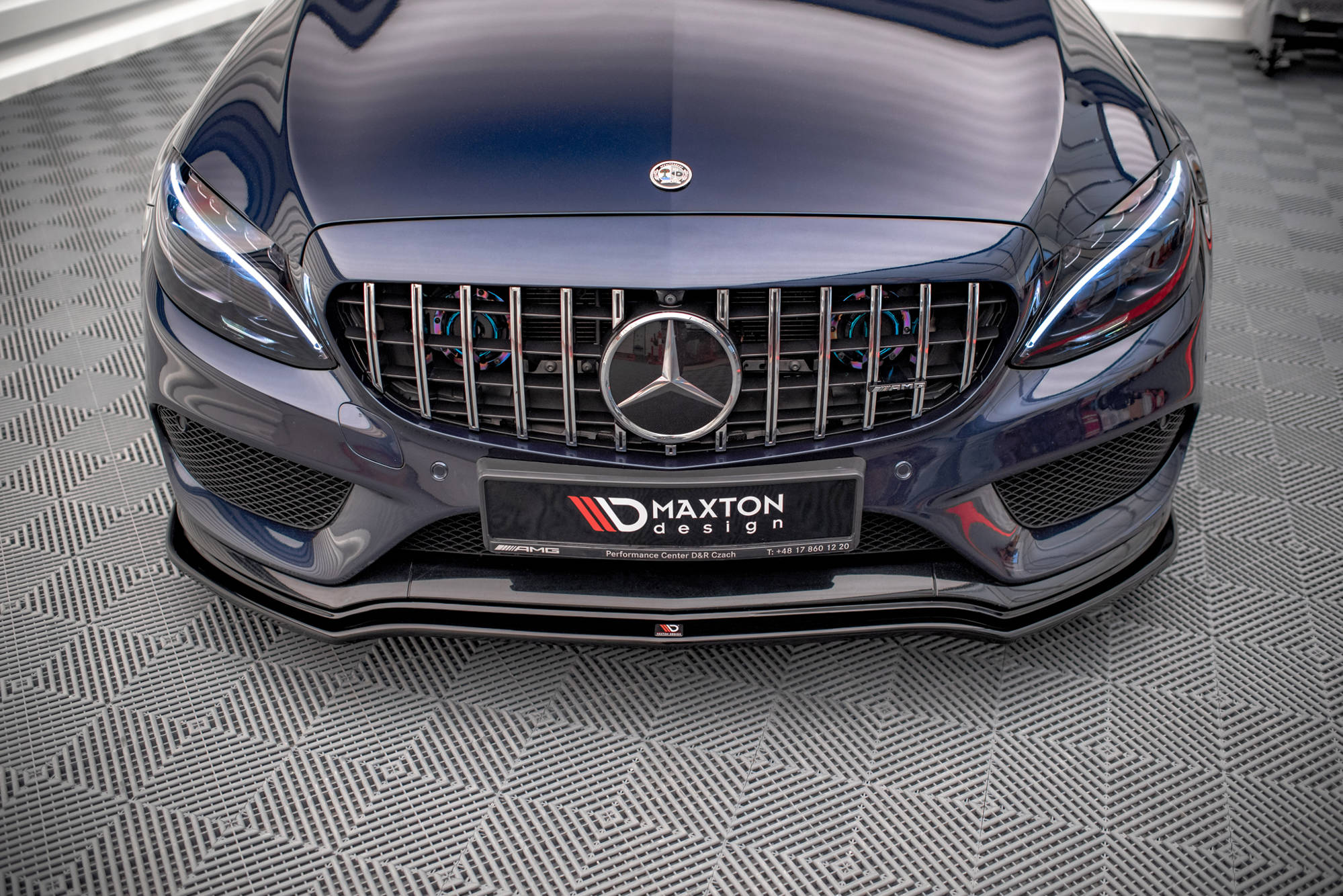 Frontlippe V1 für Mercedes-AMG C 43 / AMG-Line W205