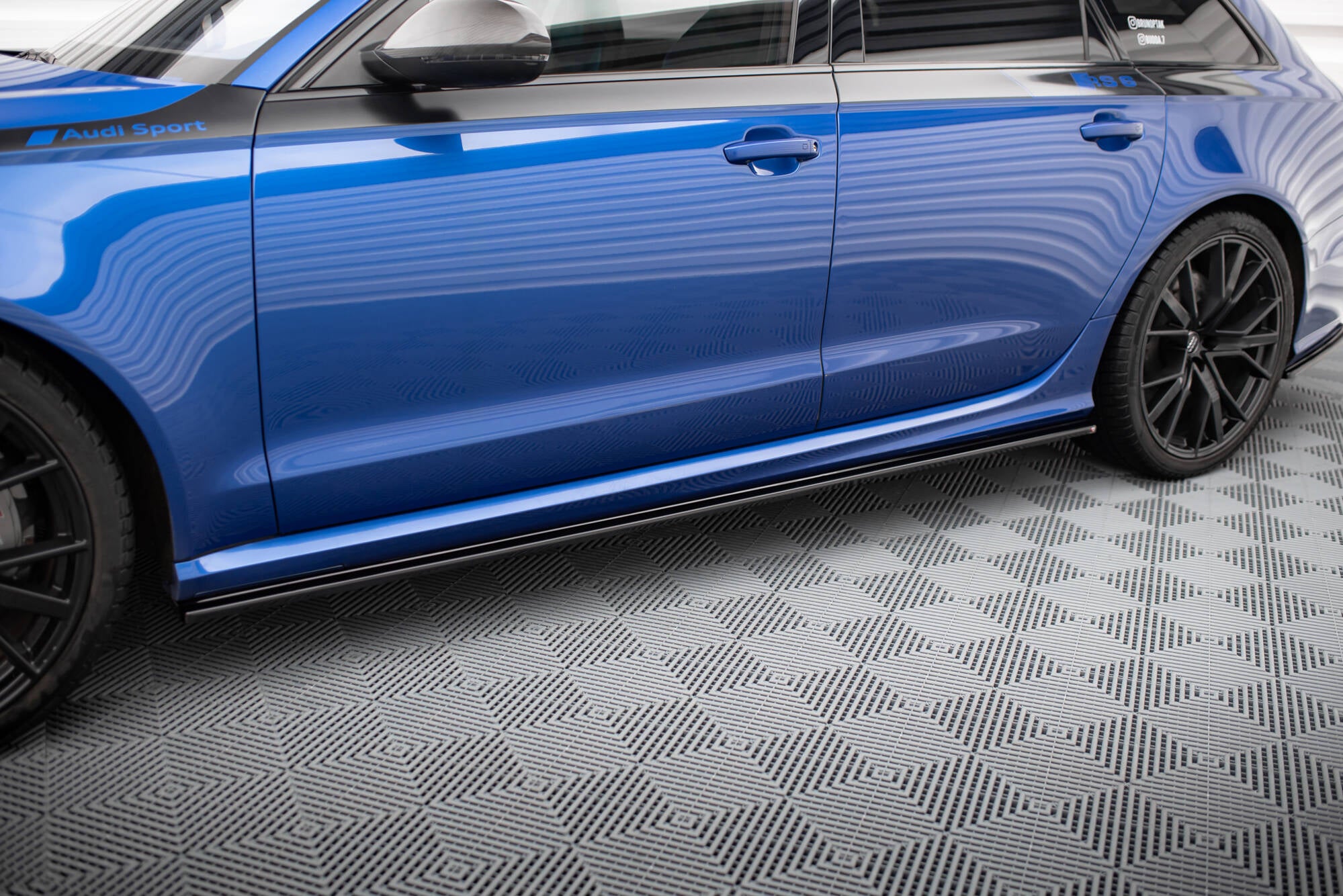 Seitenschweller V1 Ansatz für für Audi RS6 C7 / C7 Facelift