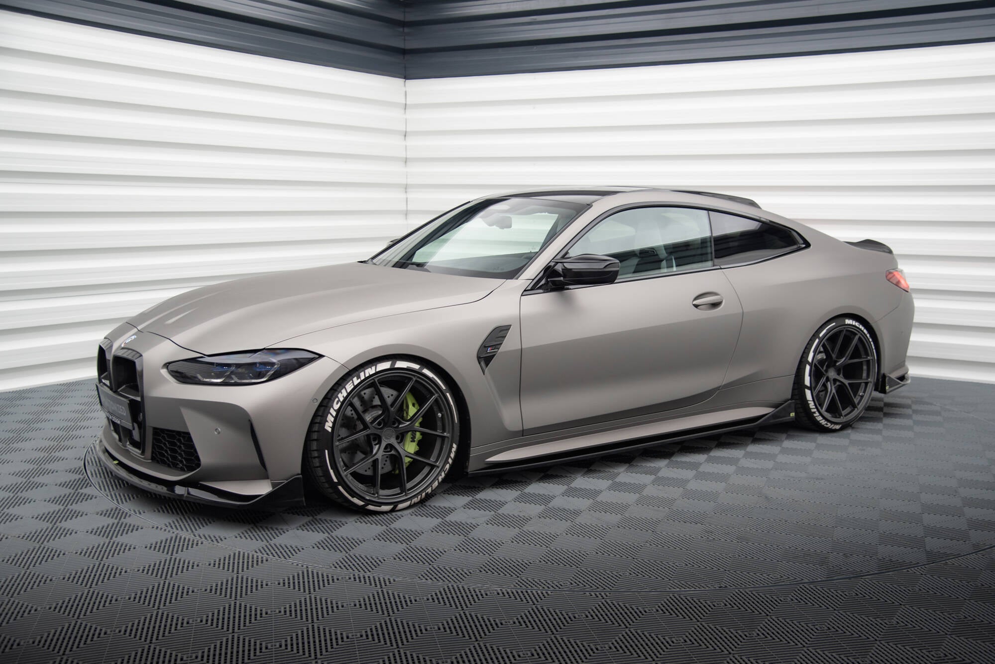Seitenschweller V3 Ansatz für für CSL Look BMW M4 G82 / G82 Facelift
