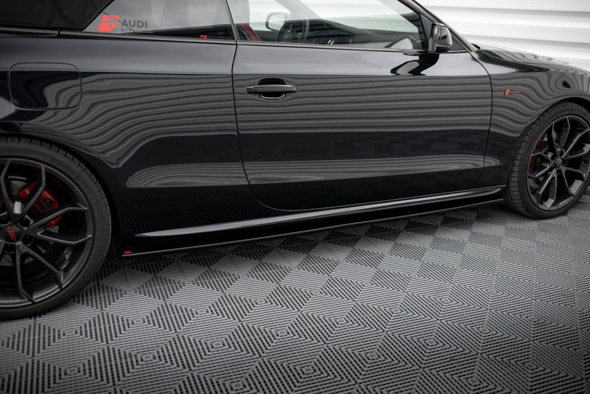 Seitenschweller Ansatz für Audi S5 / A5 / A5 S-Line 8T / 8T FL