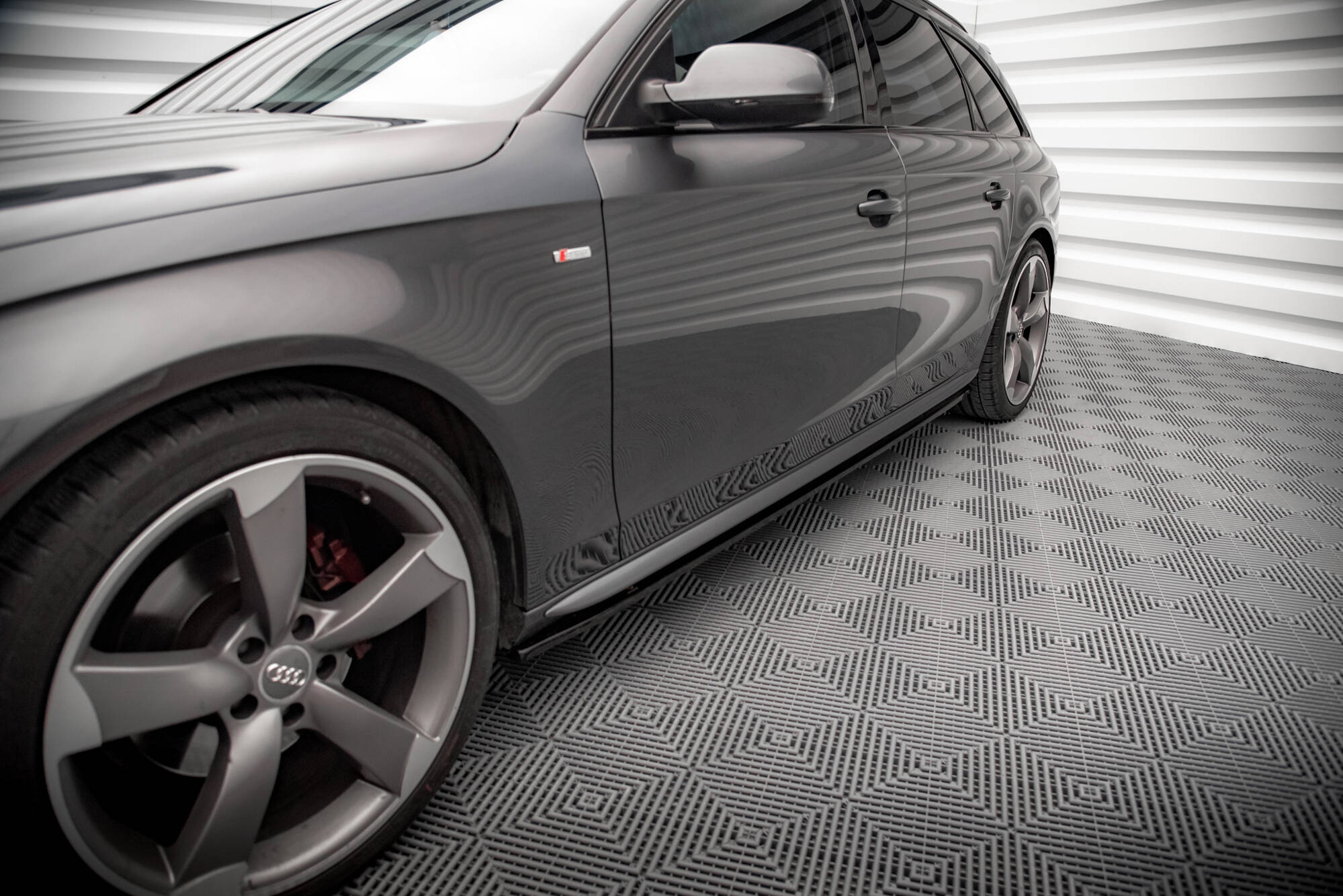 Seitenschweller V2 Ansatz für Audi A4 / A4 S-Line / S4 B8