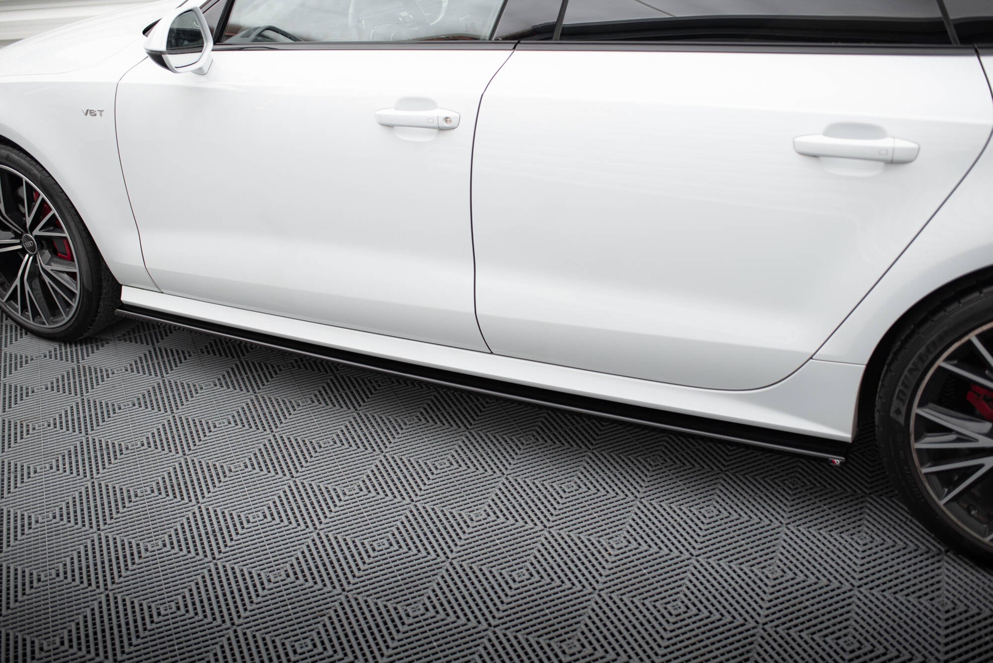 Seitenschweller Ansatz für Audi S7 / A7 S-Line C7 FL