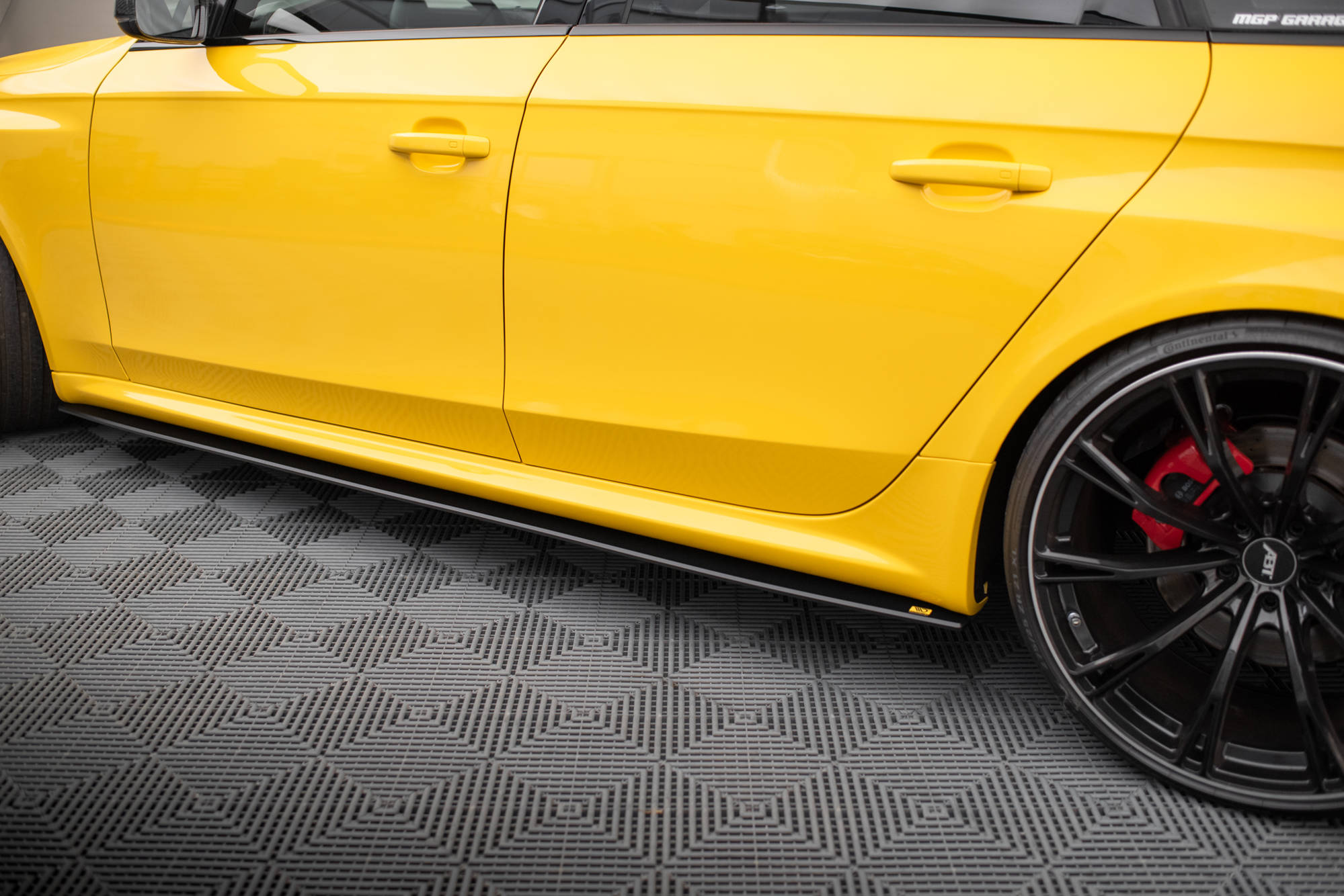 Street Pro Seitenschweller Ansatz für Audi RS4 B8