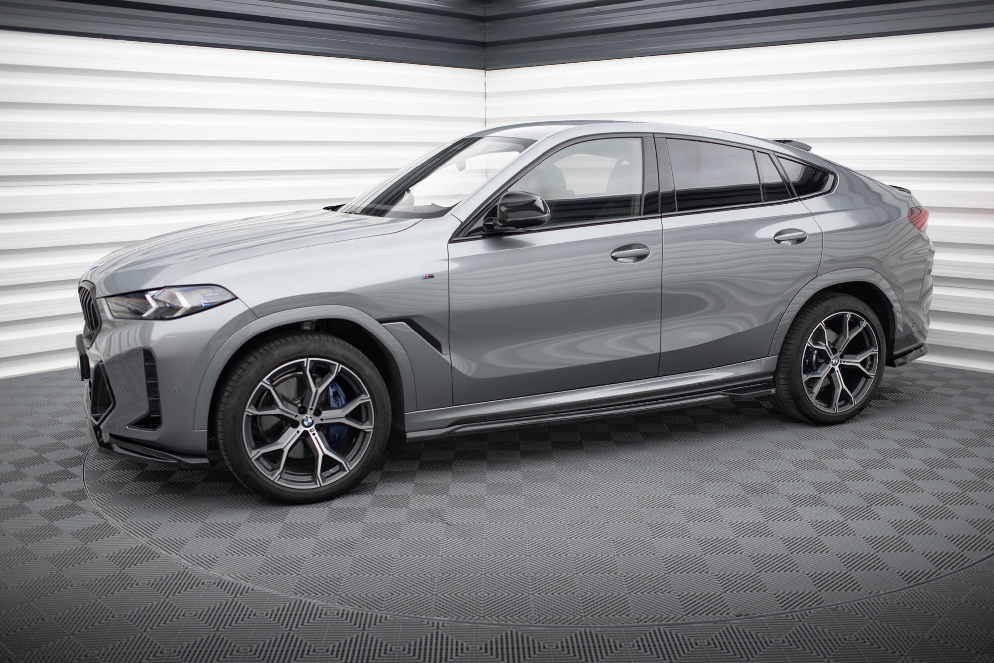 Seitenschweller V1 Ansatz für für BMW X6 M - Paket G06 Facelift