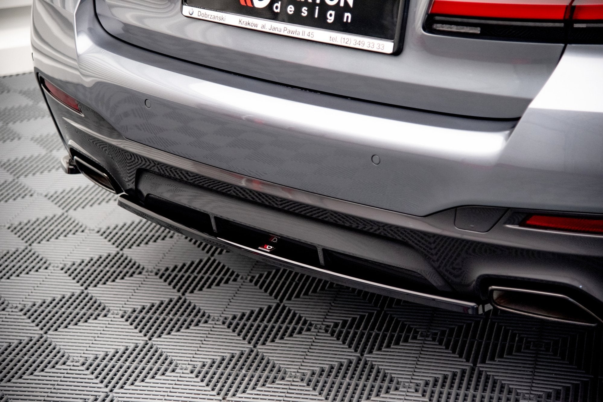 Heckansatz für BMW 5er G30 Facelift M - Paket