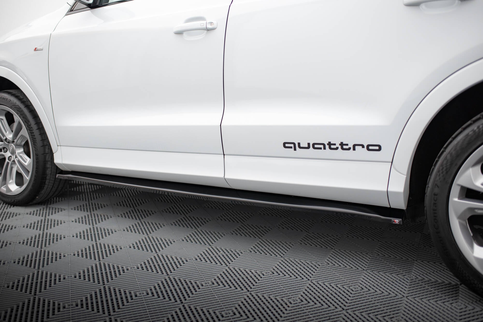 Seitenschweller Ansatz für Audi Q3 S-line 8U