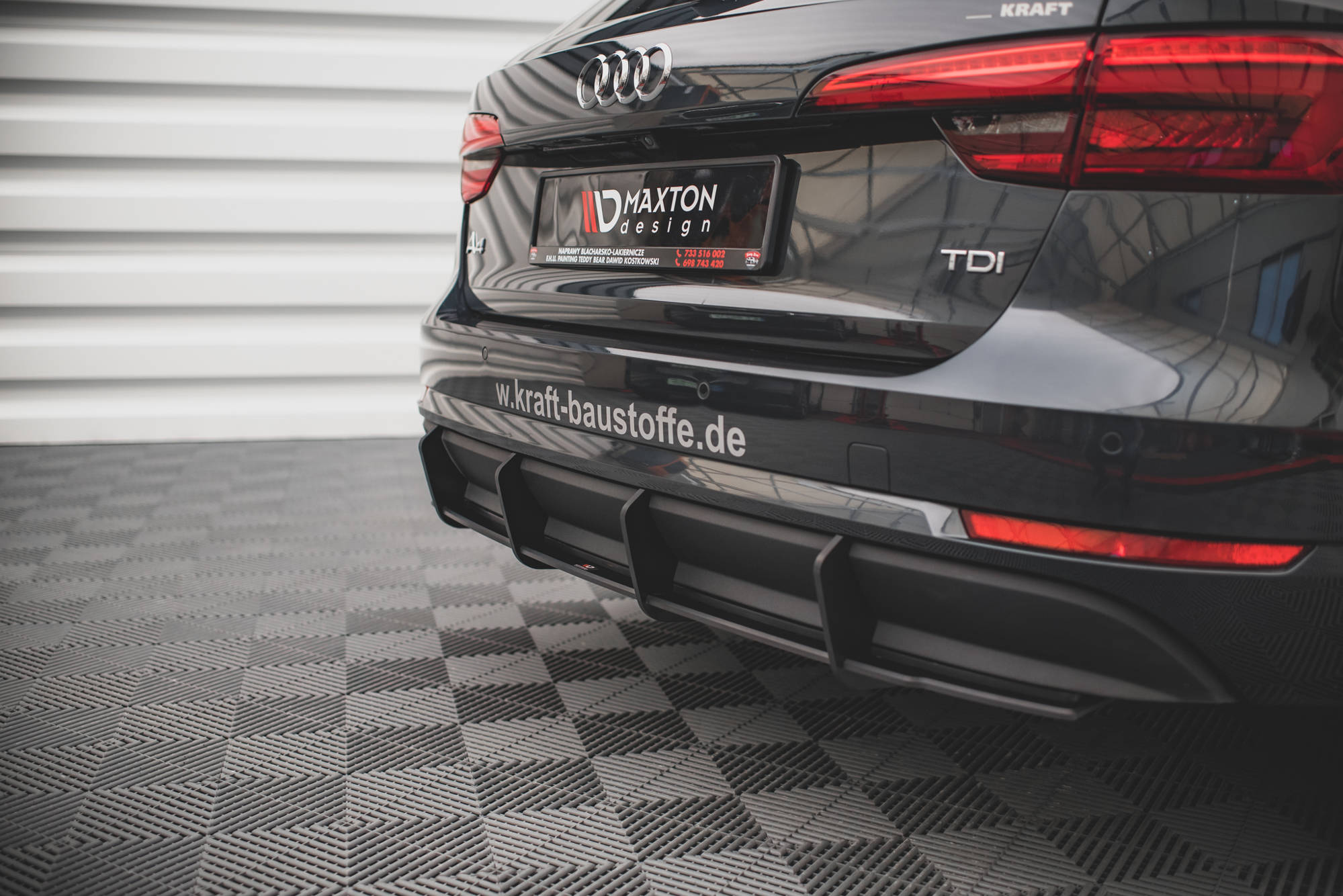 Street Pro Heckschürze für Audi A4 B9