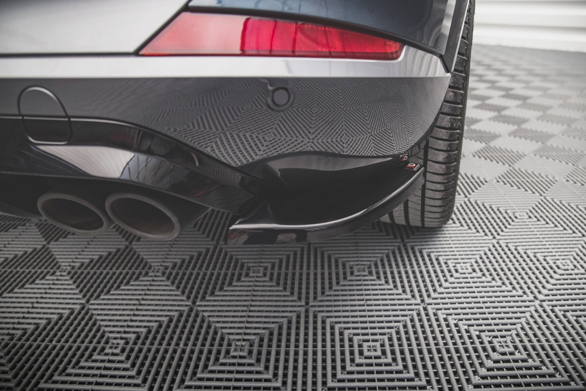 Heck Ansatz Flaps Diffusor V1 für Cupra Formentor VZ Mk1 / Mk1 Facelift