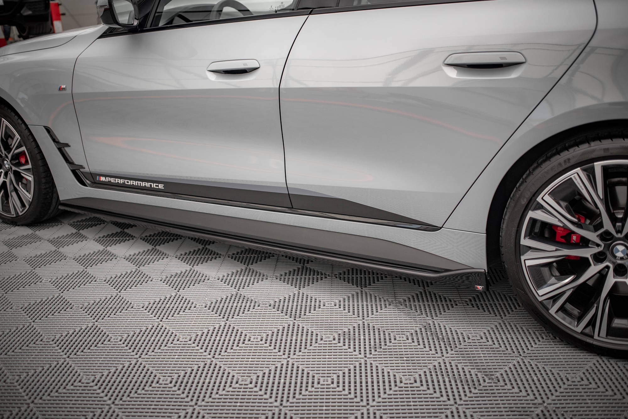 Seitenschweller V2 Ansatz für BMW 4er Gran Coupe M - Paket / M440i G26