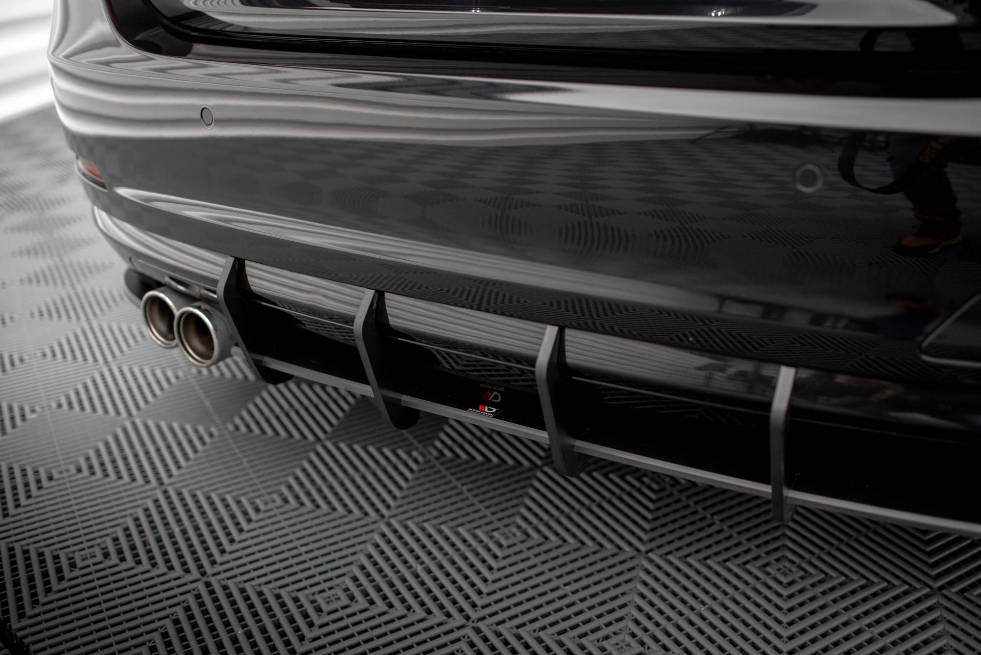 Street Pro Flaps Heckansatz Diffusor +Flaps für BMW 4er Gran Coupe F36