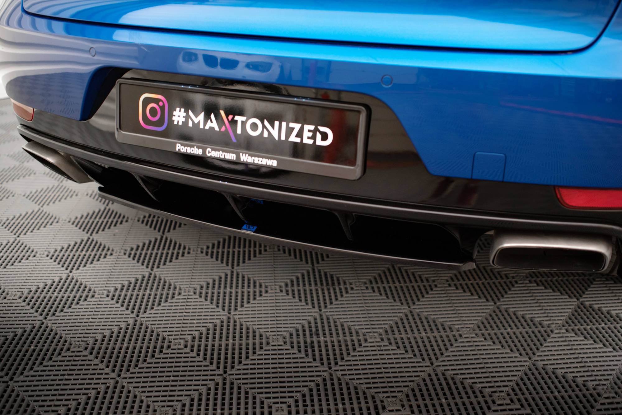 Diffusor für Porsche Macan Mk1