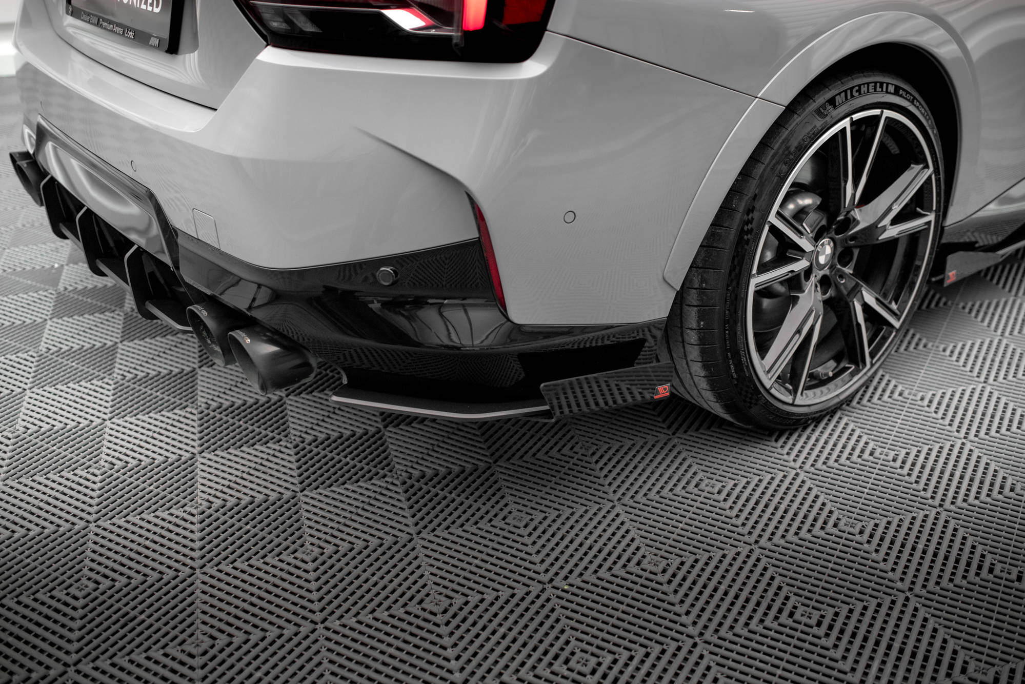 Street Pro Flaps Heckansatz Diffusor +Flaps für BMW 2 Coupe M240i G42
