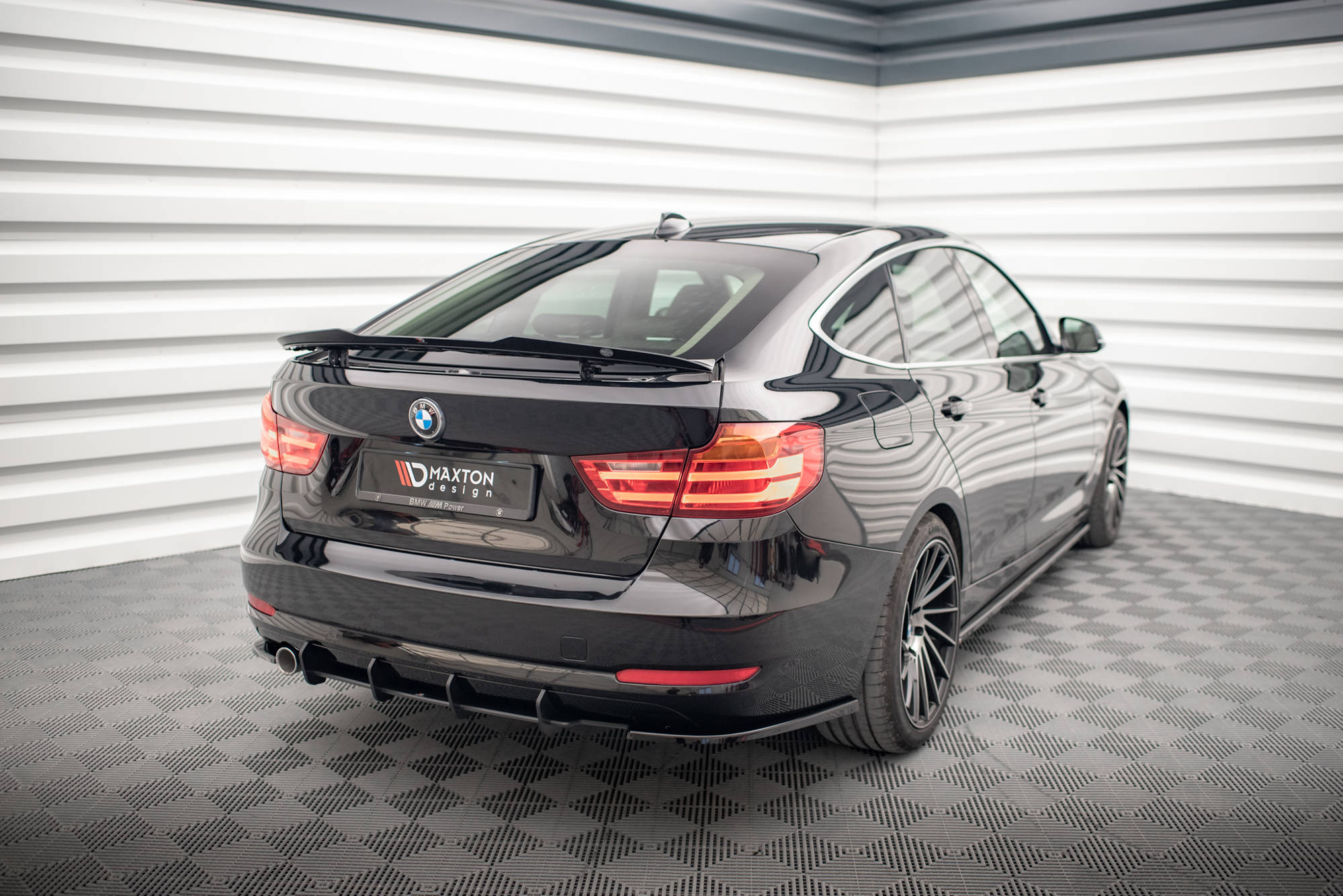 Flaps Heckansatz Diffusor für BMW 3er GT F34