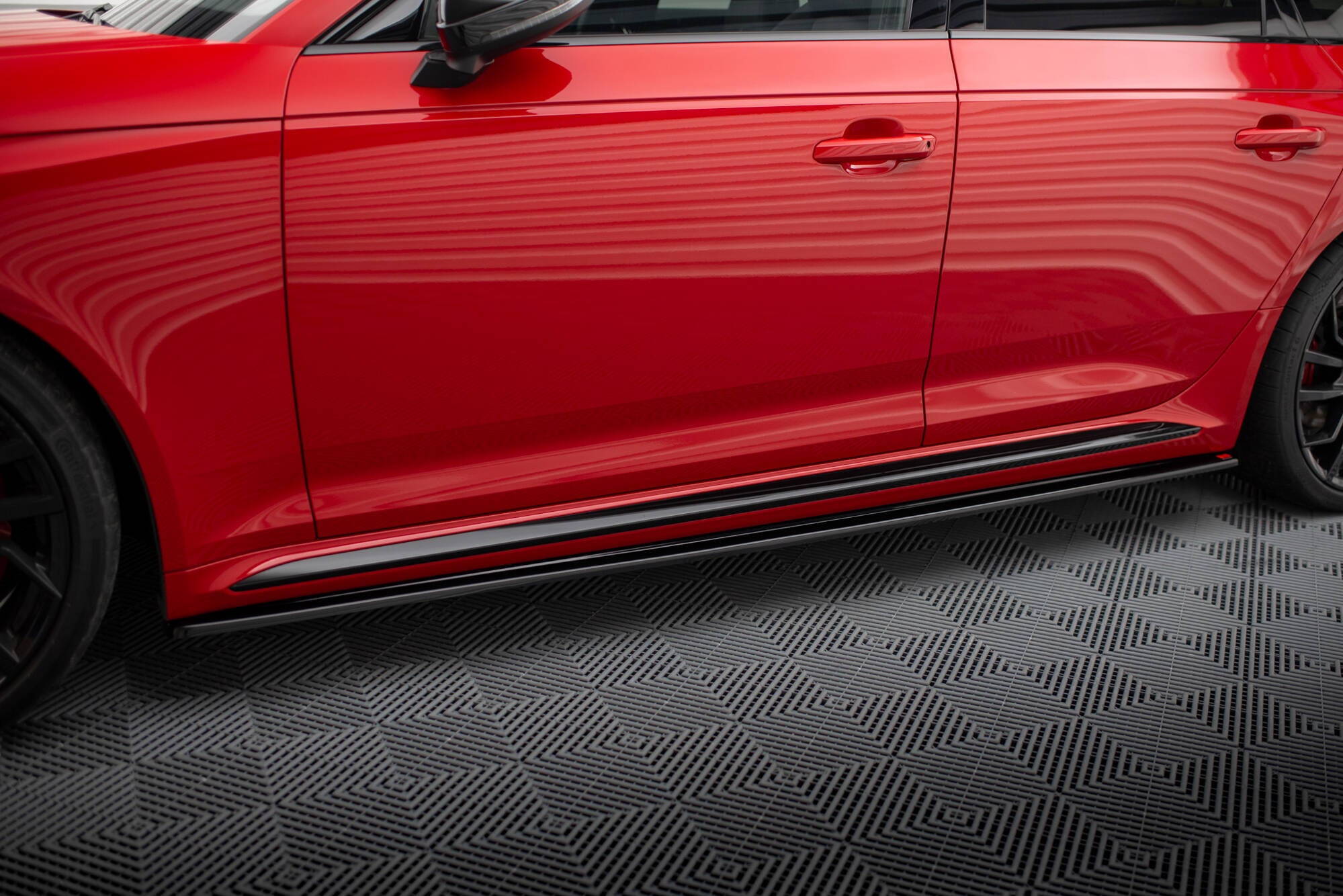 Seitenschweller Ansatz für Audi RS4 B9 / B9 Facelift