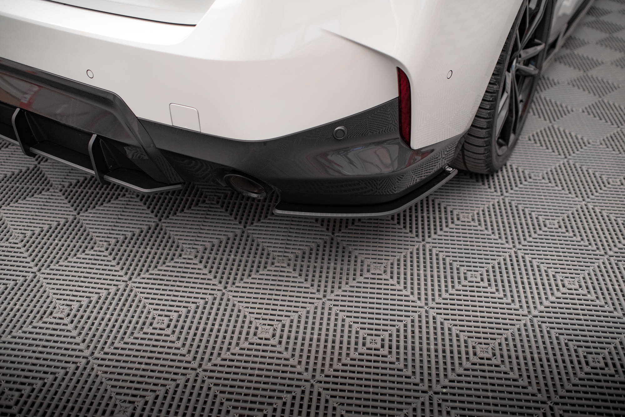 Street Pro Flaps Heckansatz Diffusor für BMW 2 Coupe M-Paket G42