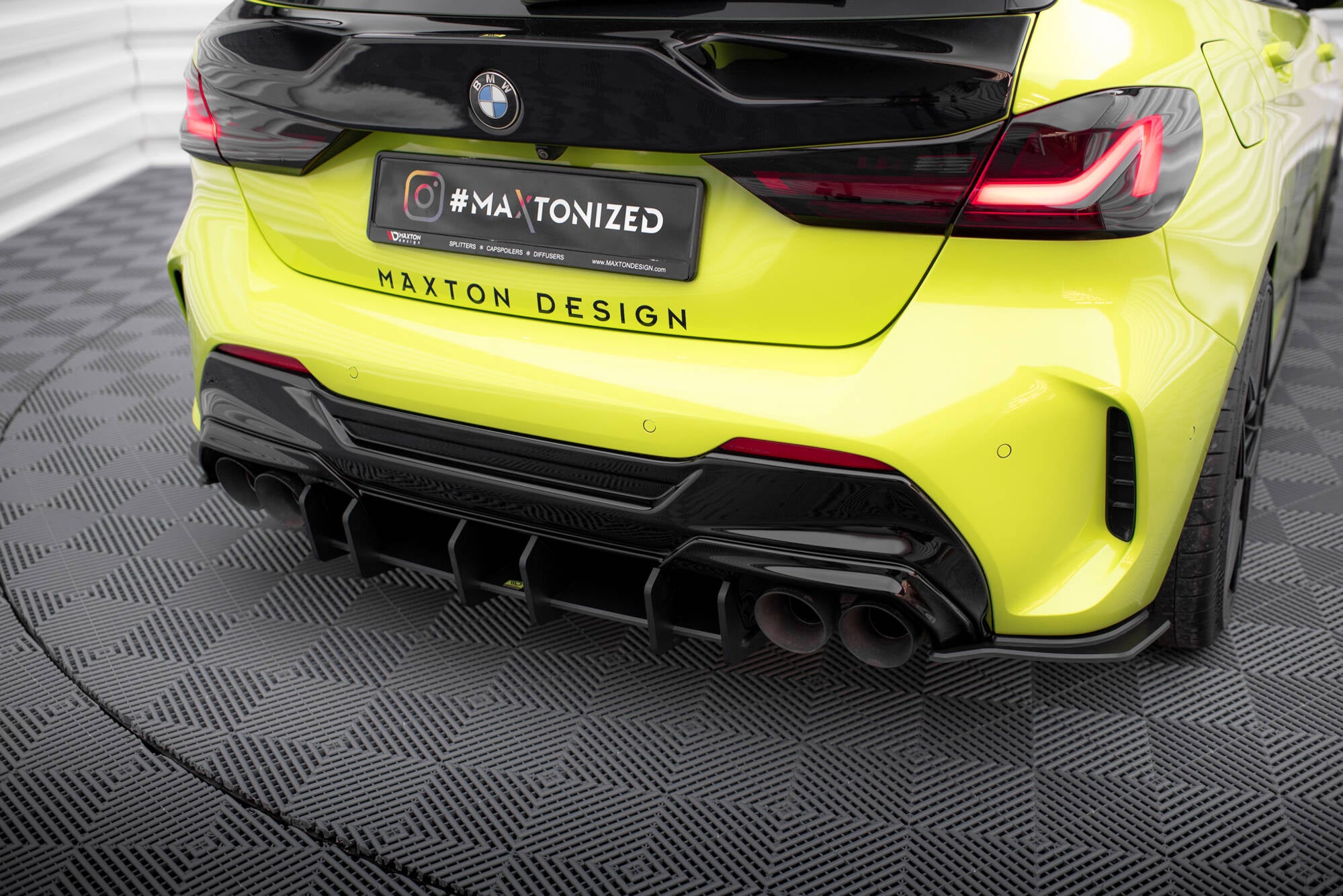 Street Pro Heckschürze V.4 für BMW 1er F40 M-Paket / M135i