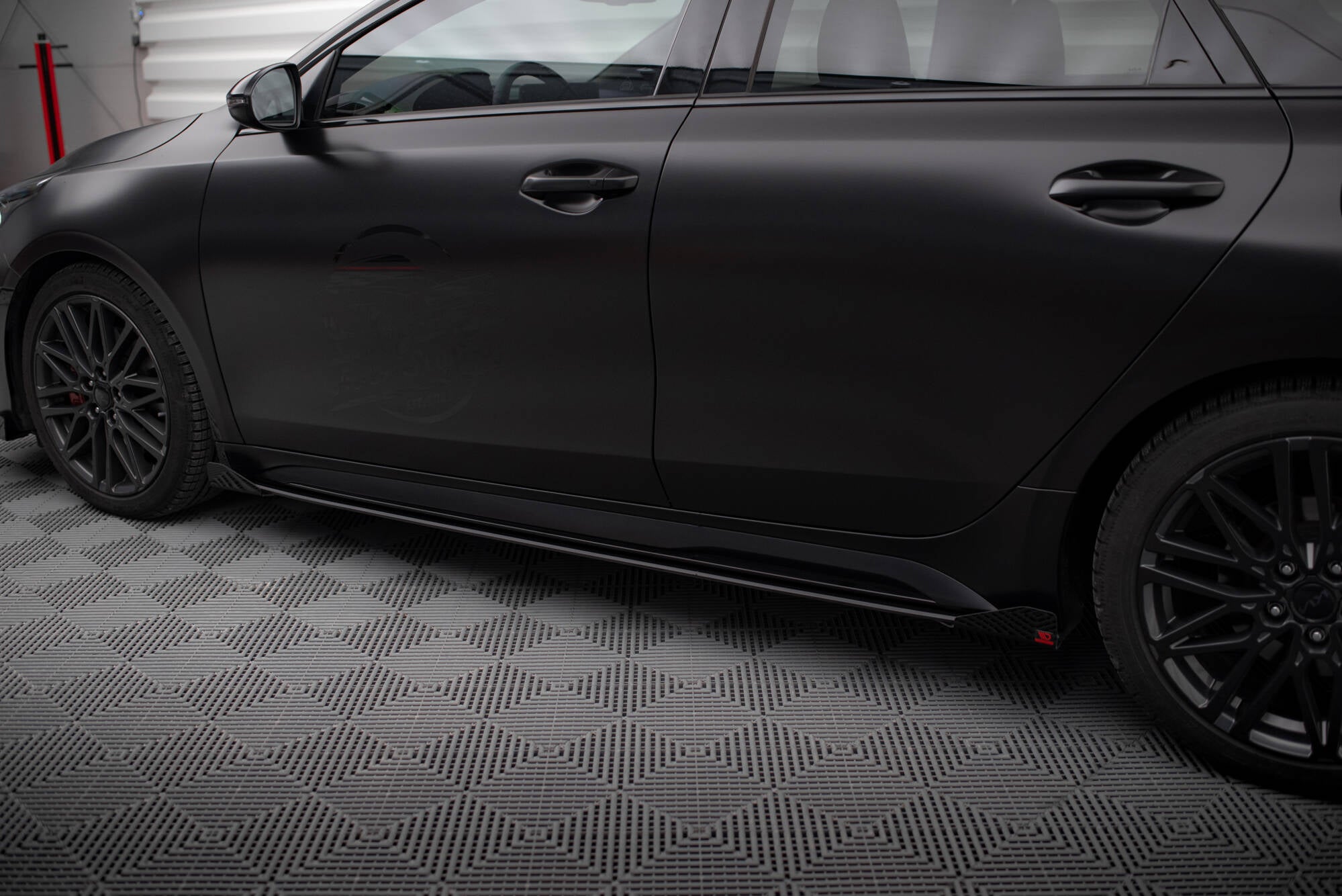 Street Pro Seitenschweller Ansatz für + Flaps Kia Proceed GT / GT-Line Mk1 Facelift / Ceed GT Mk3 Facelift