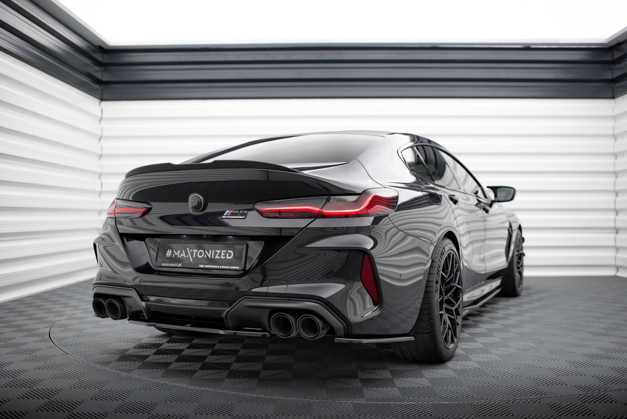 Flaps Heckansatz V2 Diffusor für BMW M8 Gran Coupe F93