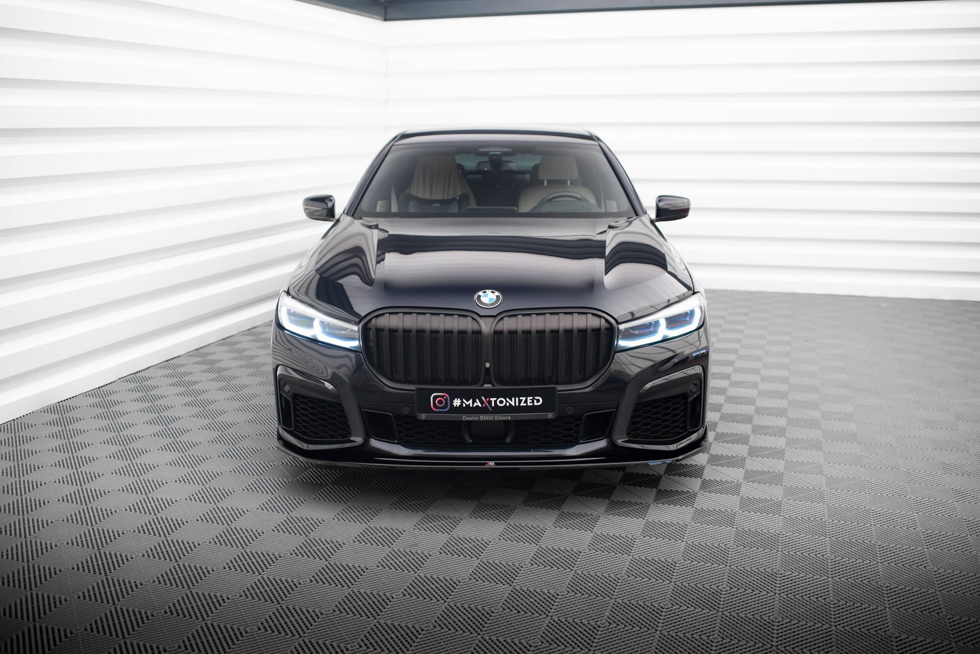 Frontlippe V4 für BMW 7 M - Paket G11 / G12 Facelift