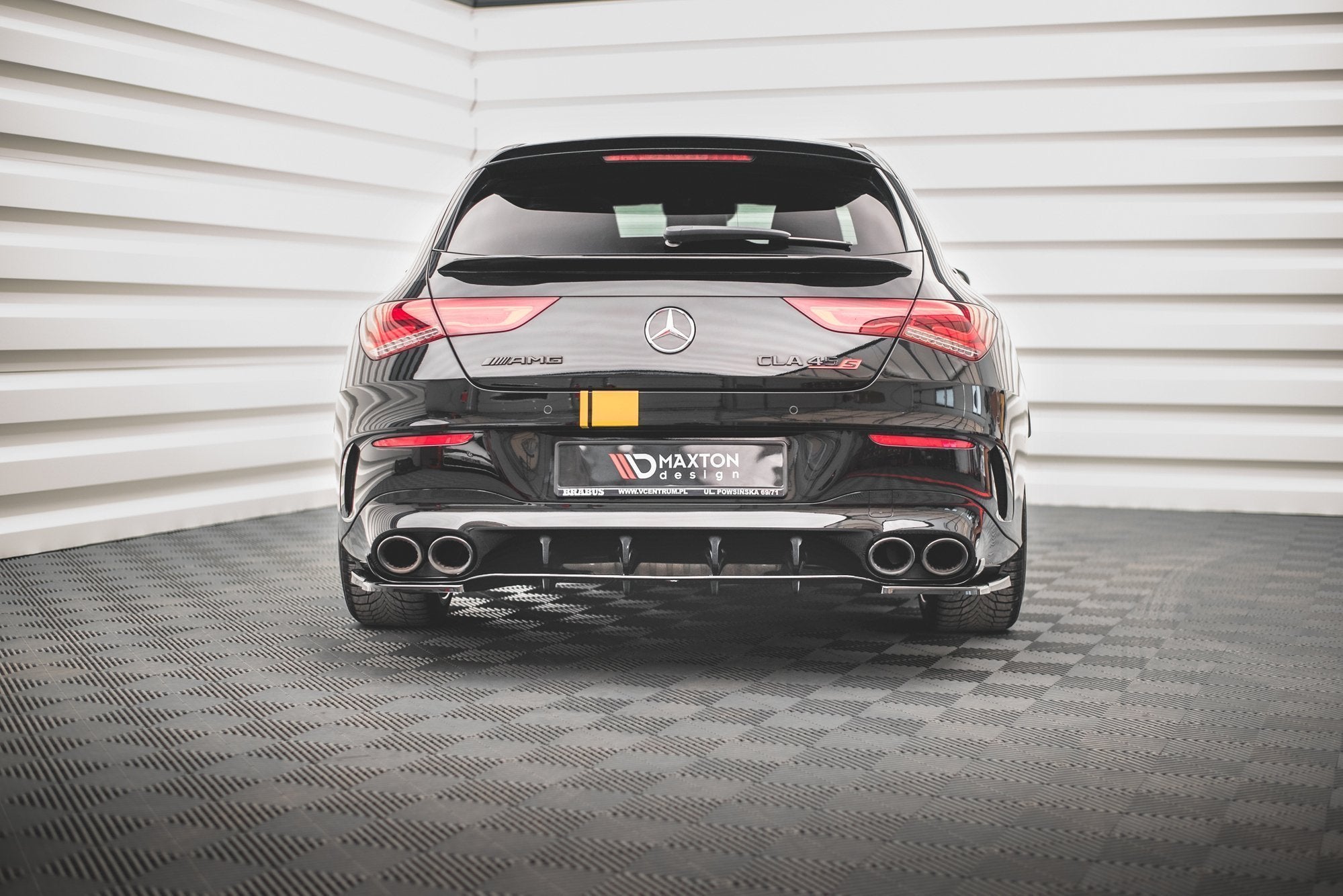 Diffusor Heck Ansatz für Mercedes-AMG CLA 35 Aero / 45 Aero C118