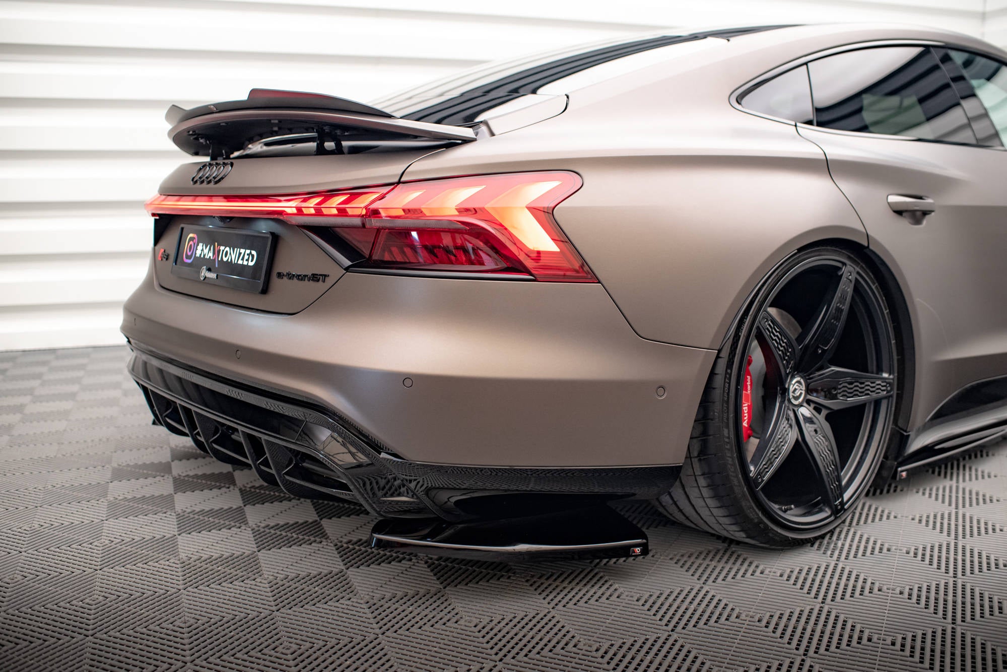 Flaps V1 Heckansatz Flaps Heckansatz für Audi e-Tron GT / RS GT Mk1