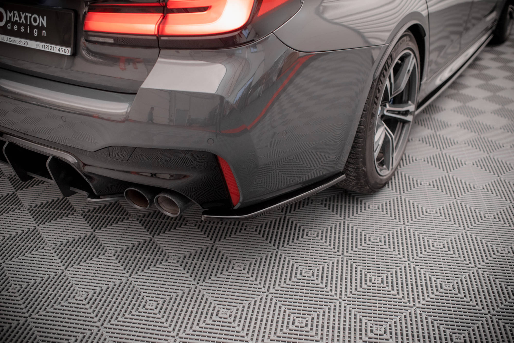 Flaps Heckansatz Diffusor für BMW M5 F90