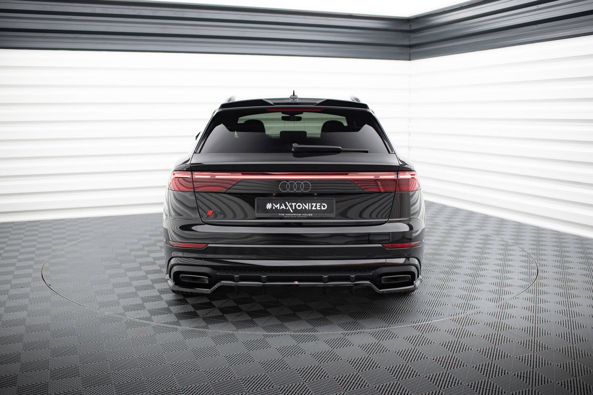 Höher Spoiler CAP 3D für Audi Q8 / SQ8 / Q8 S-Line Mk1
