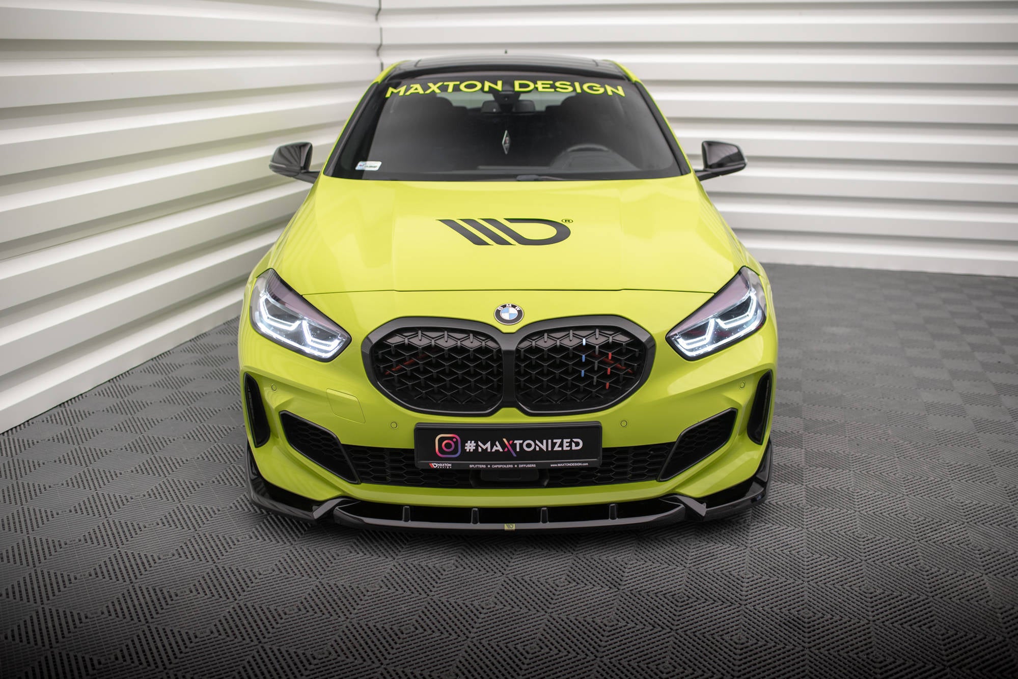 Frontlippe V7 für BMW 1er M - Paket / M135i / 128ti F40