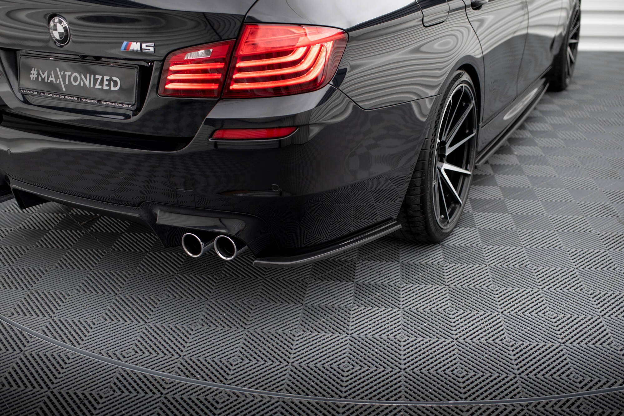 Flaps Heckansatz Diffusor für BMW M5 F10