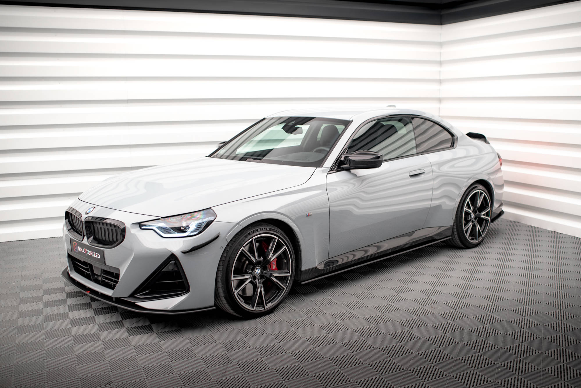 Street Pro Seitenschweller Ansatz für BMW 2 Coupe M-Paket / M240i G42