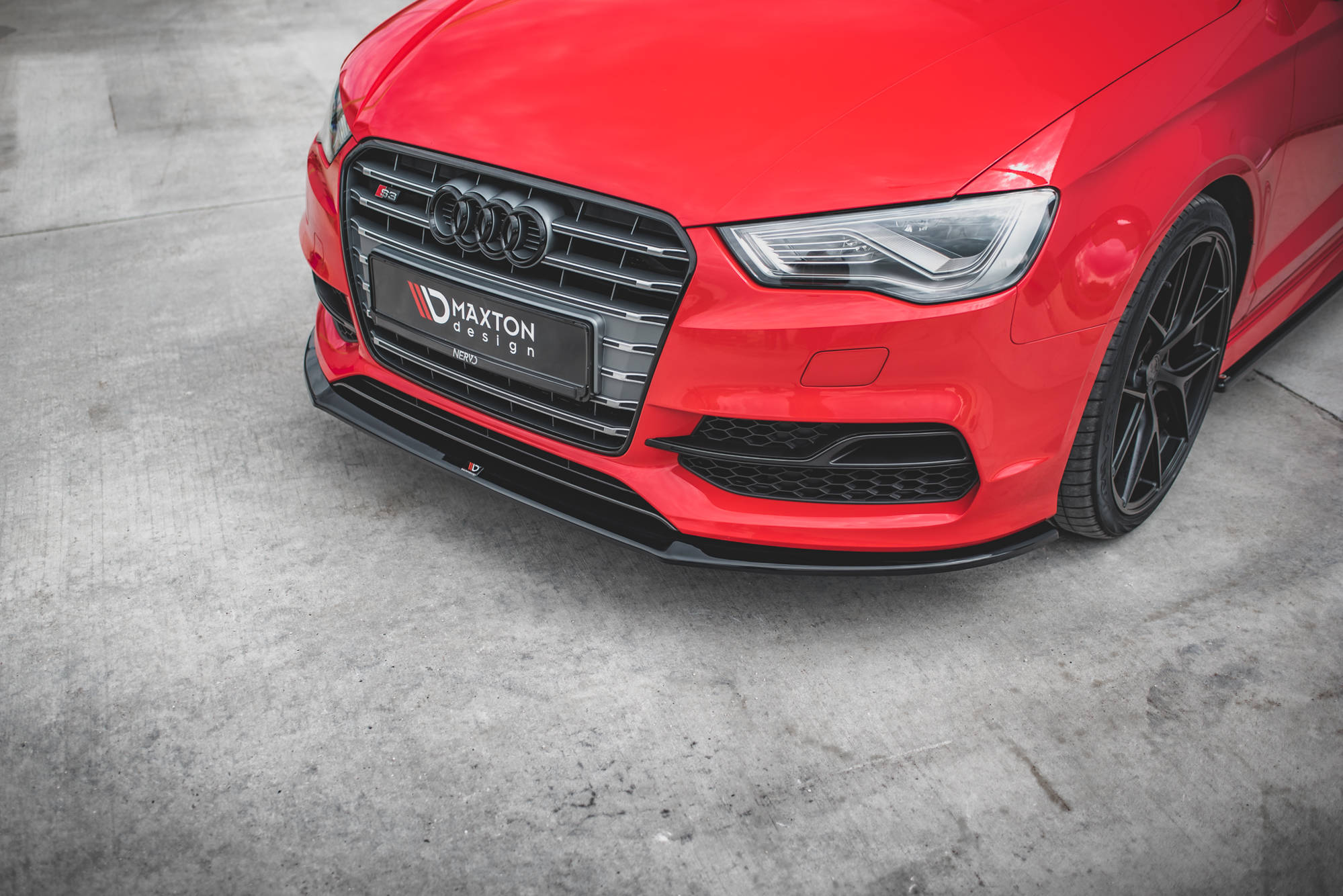 Front diffusor V1 für Audi S3 / A3 S - Line 8V Limousine / Cabrio