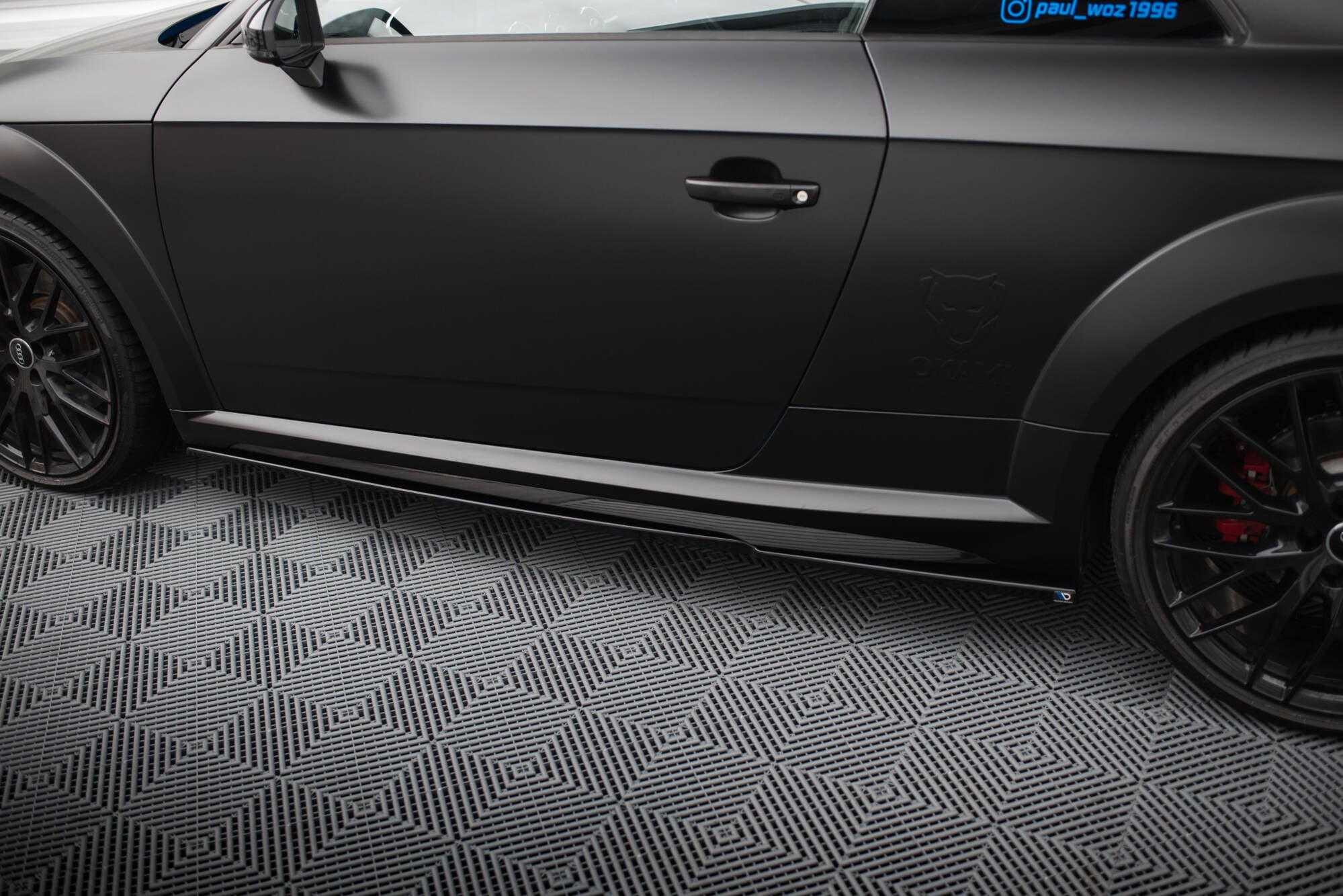 Seitenschweller Ansatz für Audi TT S / TT S-Line 8S Facelift