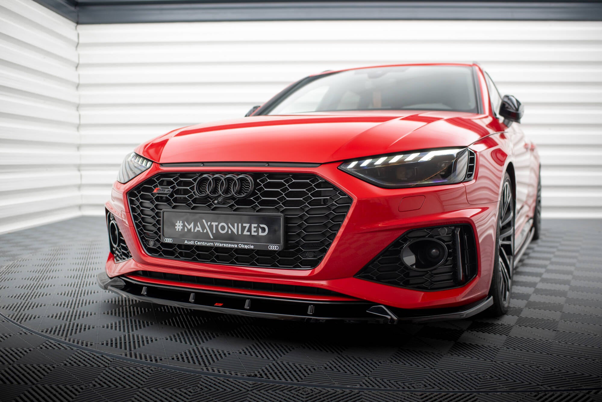 Frontlippe V2 für Audi RS4 B9 Facelift