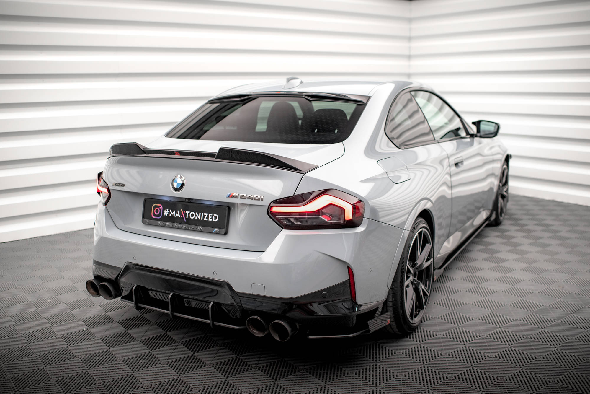 Heckscheiben Spoiler für BMW 2 Coupe G42 / M2 G87