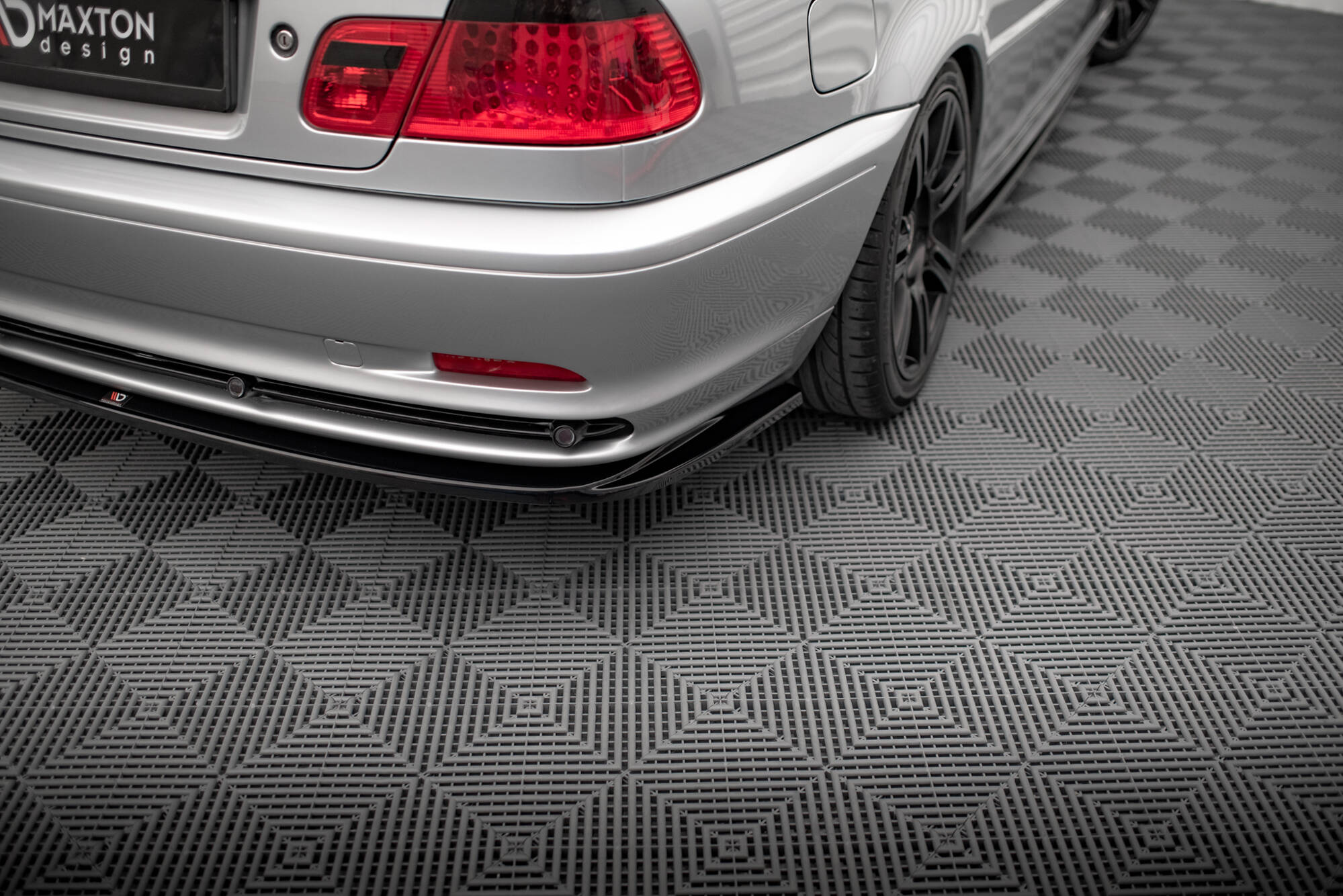 Flaps Heckansatz Diffusor für BMW 3er Coupe E46