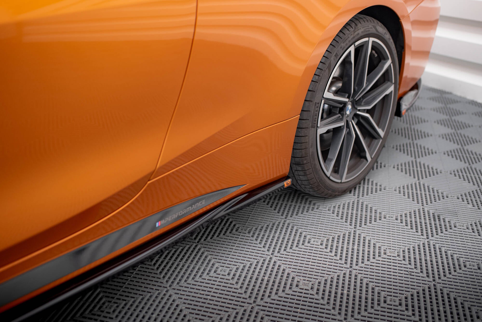 Seitenschweller V3 Ansatz für für BMW 4er M - Paket / M440i G22 / G23 / G22 Facelift / G23 Facelift