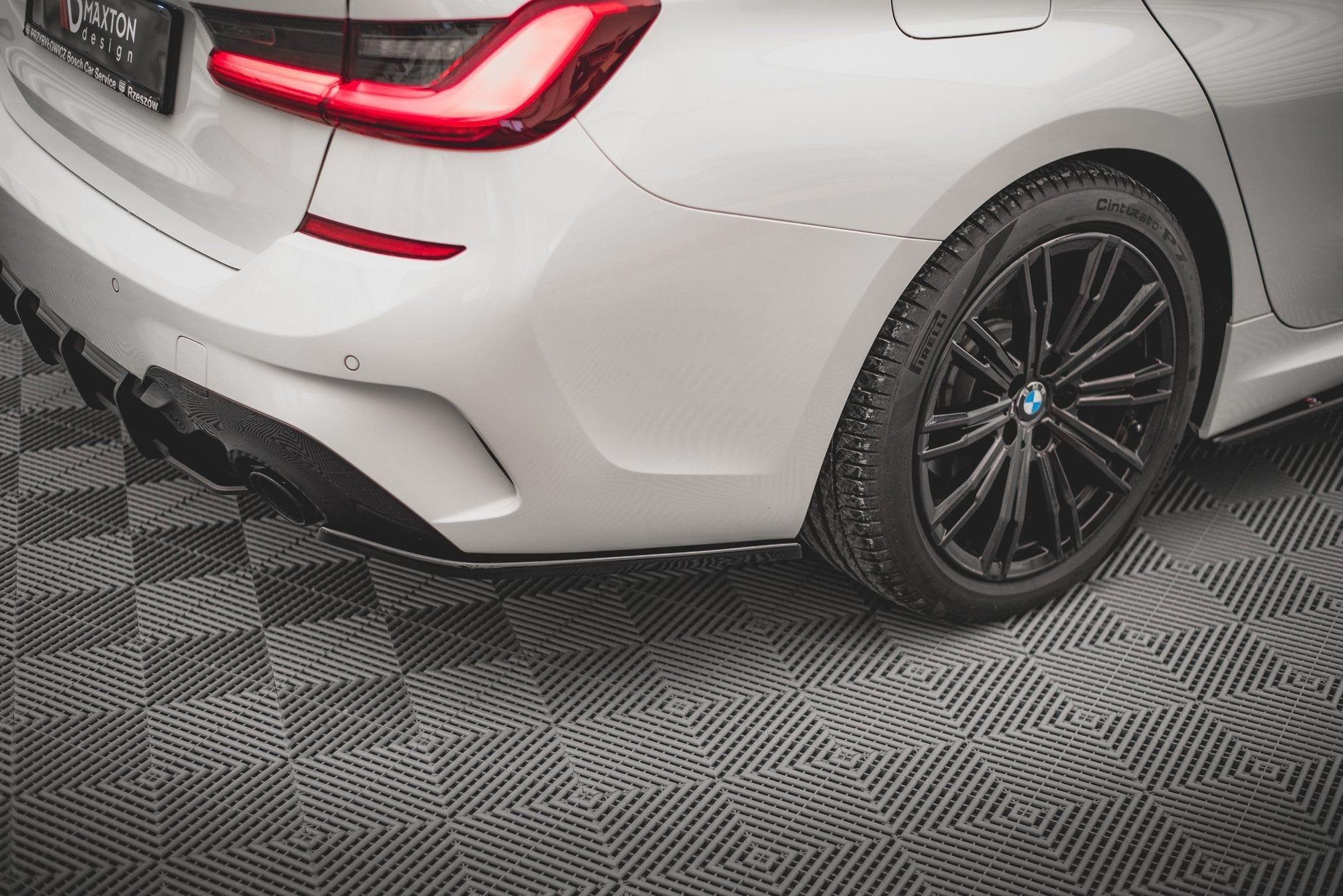 Flaps Heckansatz V2 Diffusor für BMW 3er G20 / G21 M - Paket