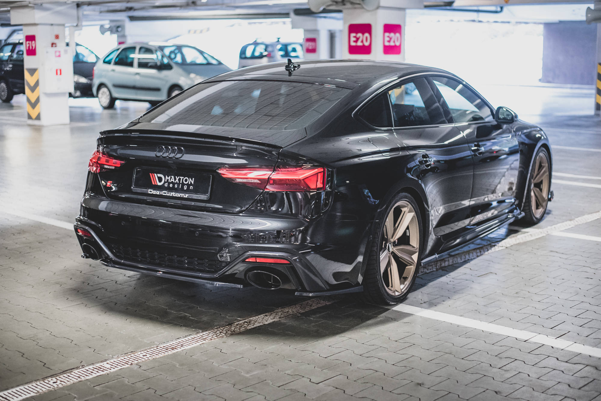Seitenschweller Ansatz für Audi RS5 Sportback F5 Facelift