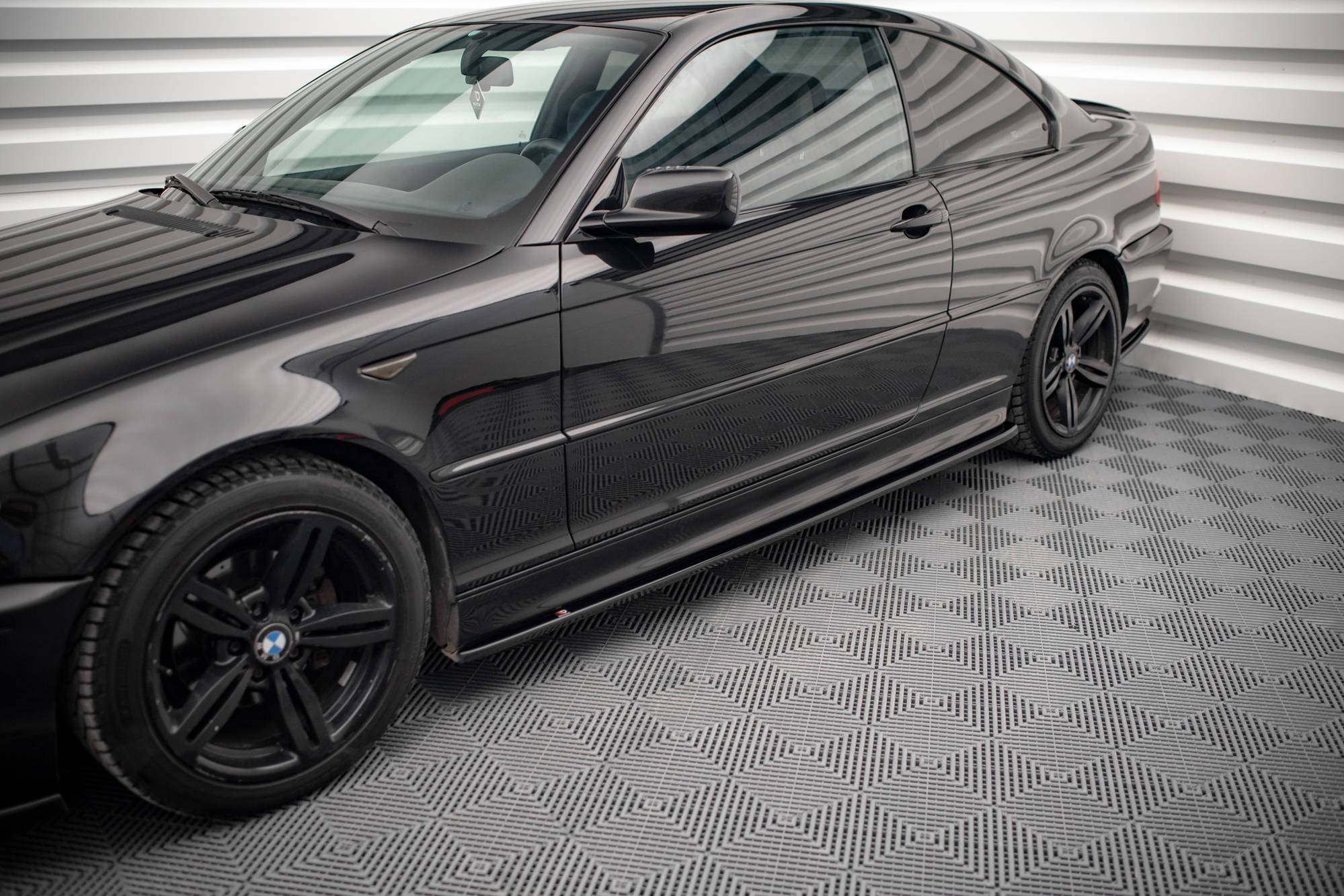 Seitenschweller V2 Ansatz für BMW 3er Coupe M - Paket E46